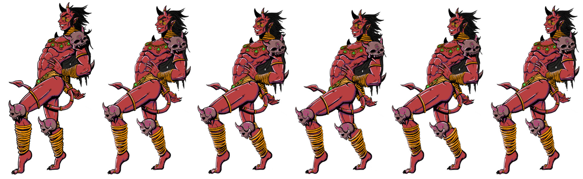 Artstation Godless Game Sprite Sheets Sean Fischer