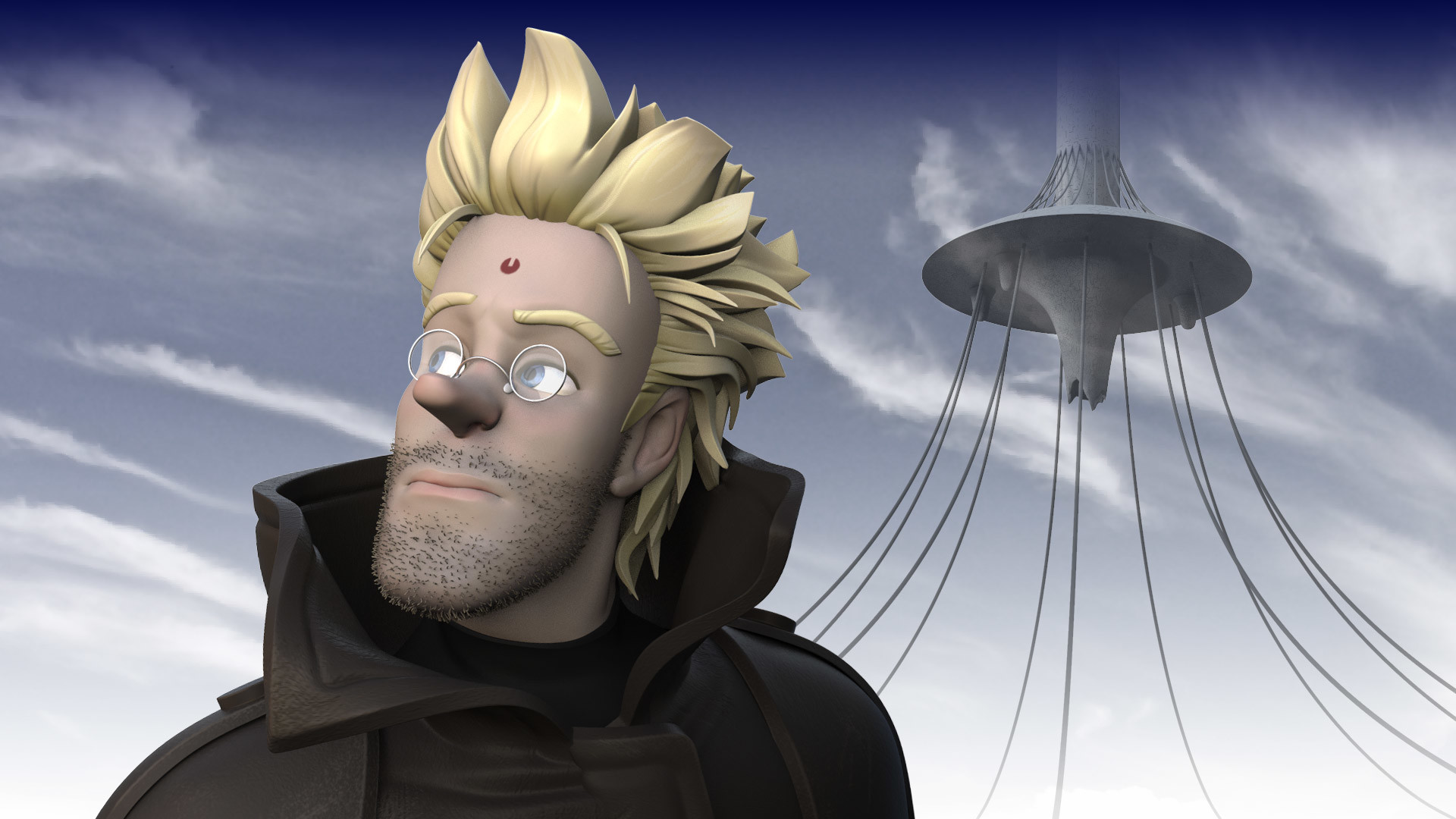 Artstation Daisuke Ido From Yukito Kishiro S Battle Angel Alita