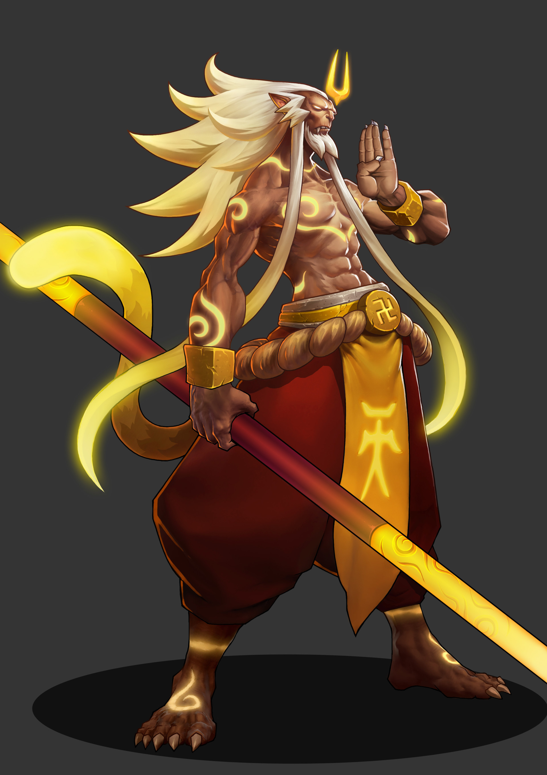 Artstation Monkey King Ocean South Hero is back.as the best chinese animated movie in recent years, it might not as good as disney's or dreamworks, but no one can rep. artstation monkey king ocean south