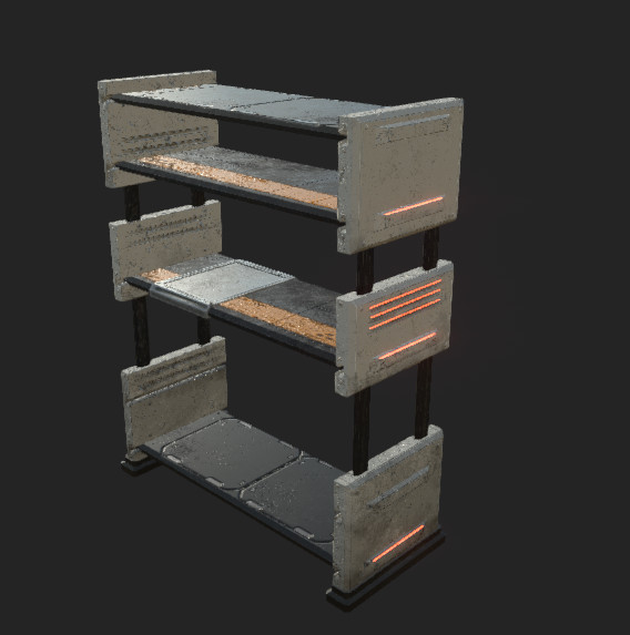 ArtStation - Sci Fi Shelf