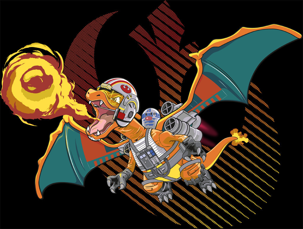 Ten Tenorio Pokemon X Star Wars Mashup Fanart Reaction