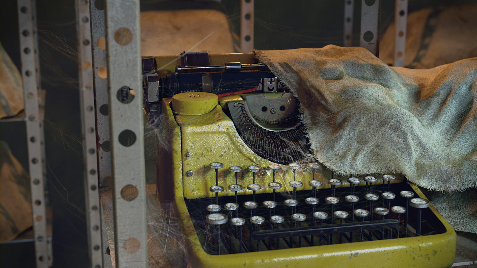 Old typewriter