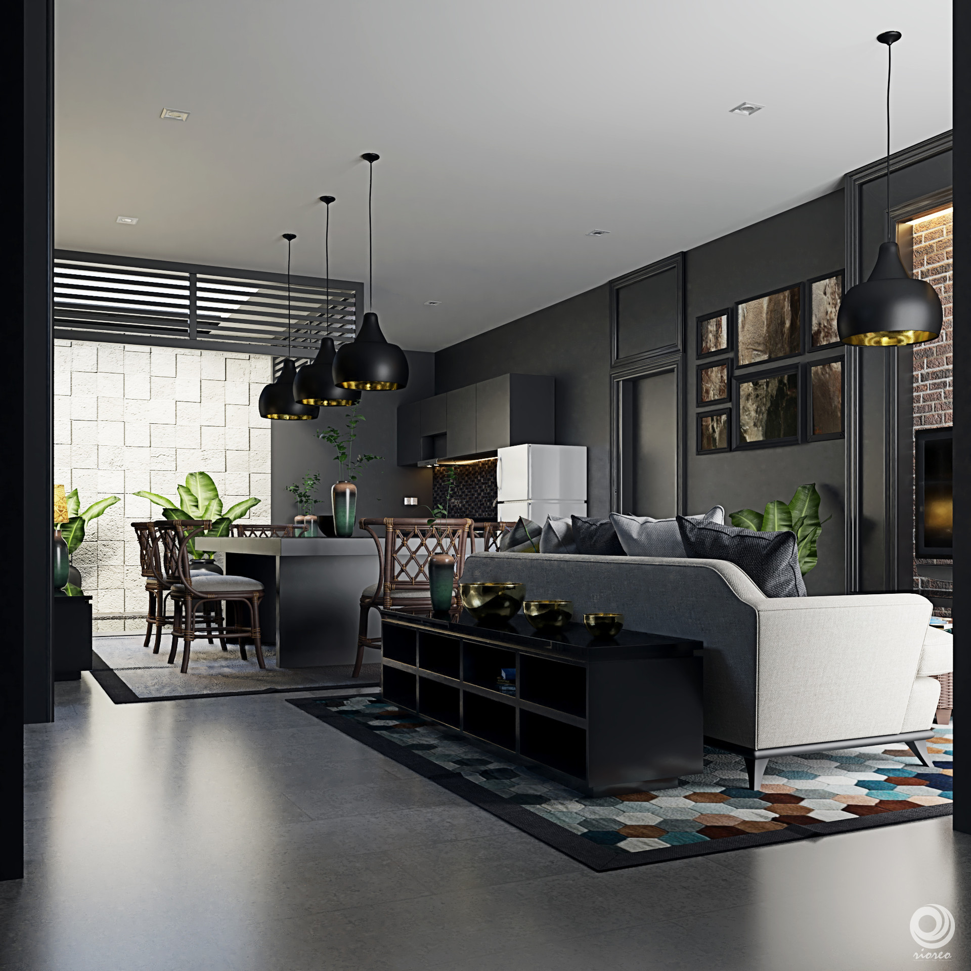 Artstation Tropical Interior Rio Reo