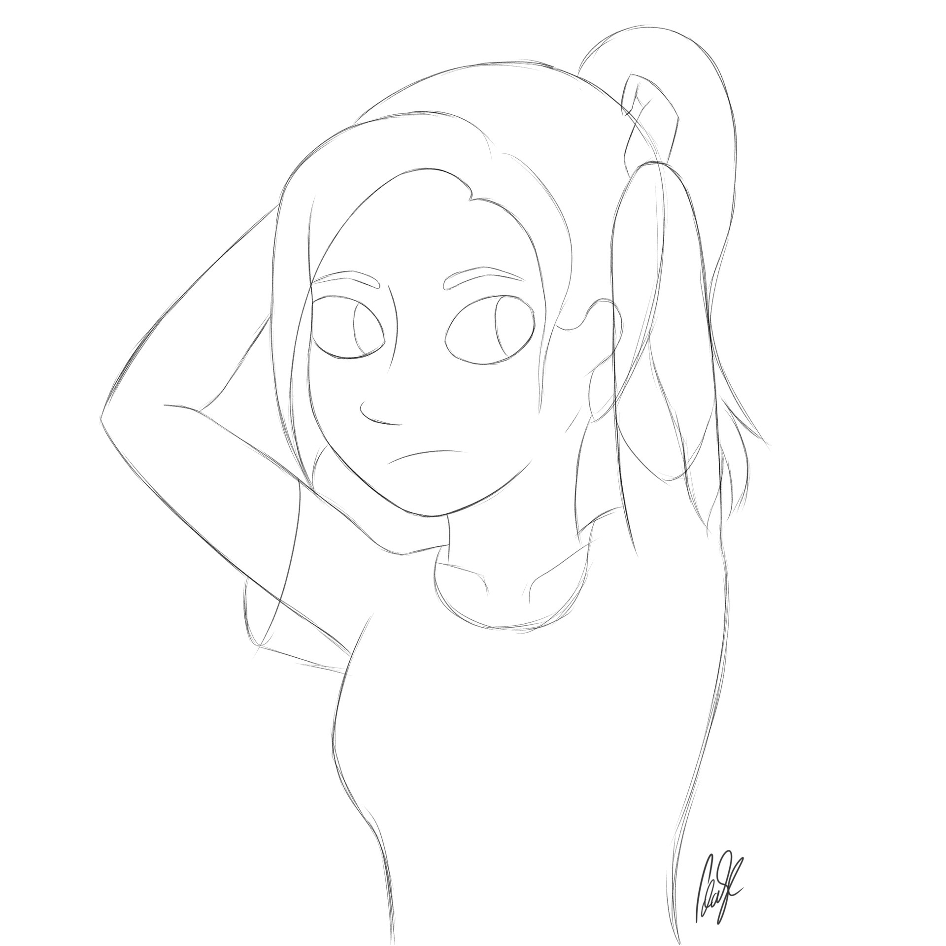 Adiasa Rahma Tying Hair