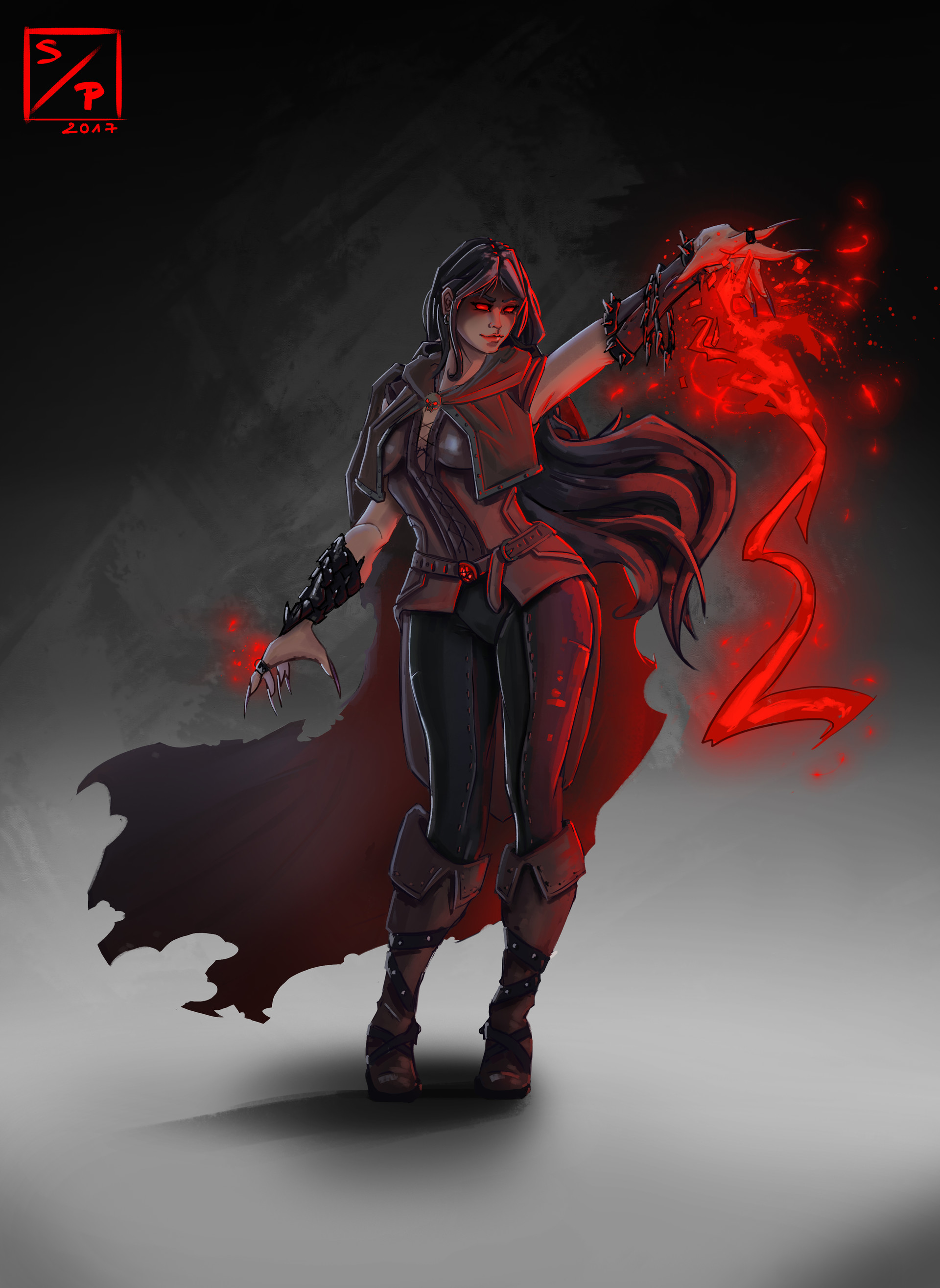 Artstation Black Magic Witch Pierric Sorel