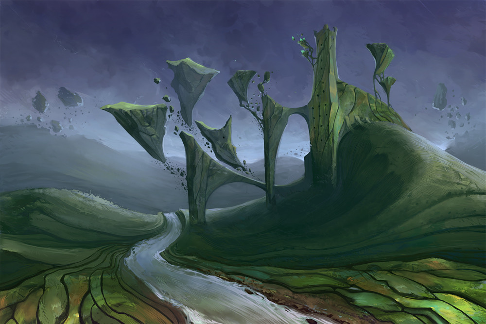 ArtStation - Green castle
