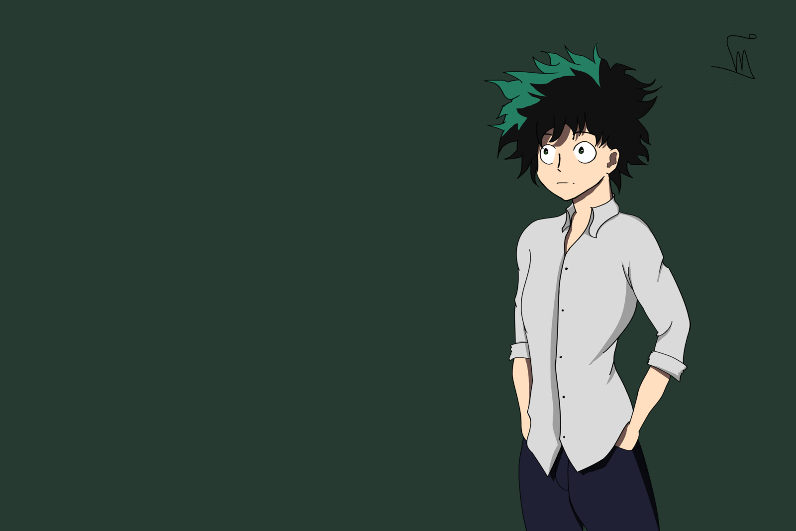 Artstation Deku Wallpaper Wael Mahrouseh