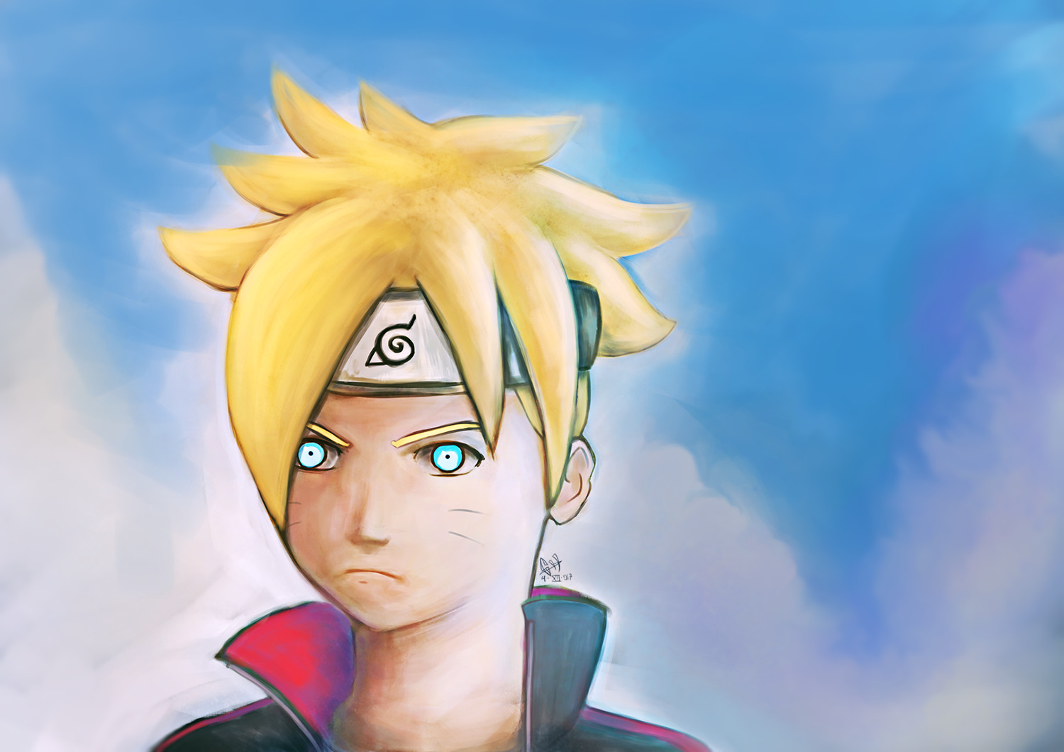 ArtStation - Banner De Anime Filme Boruto The Next Generations