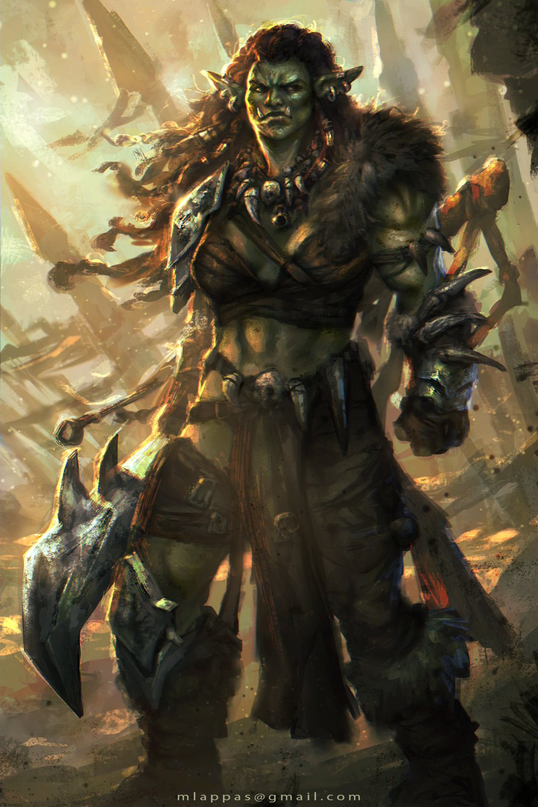Finalized card art.