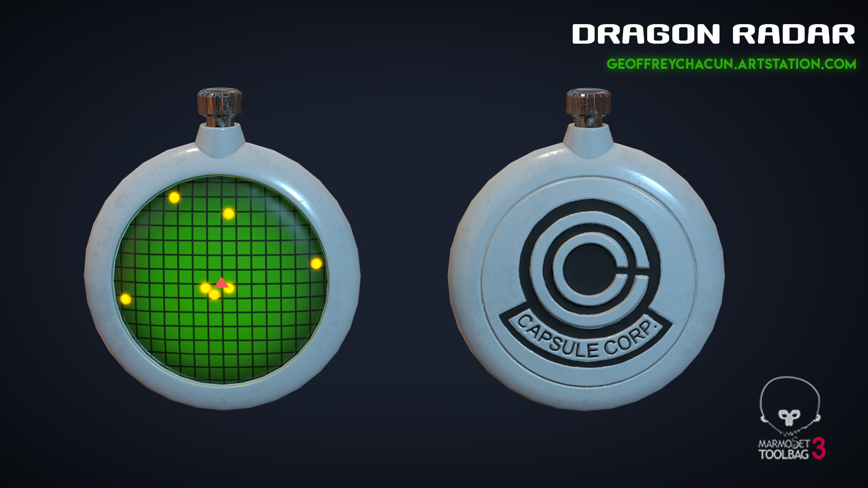 Artstation Dragon Radar Geoffrey Chacun