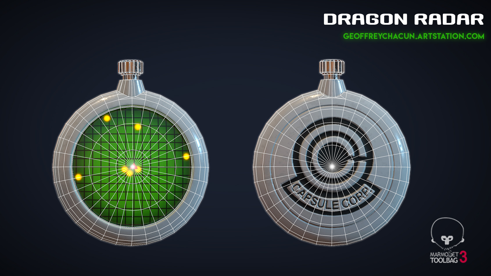 Artstation Dragon Radar Geoffrey Chacun