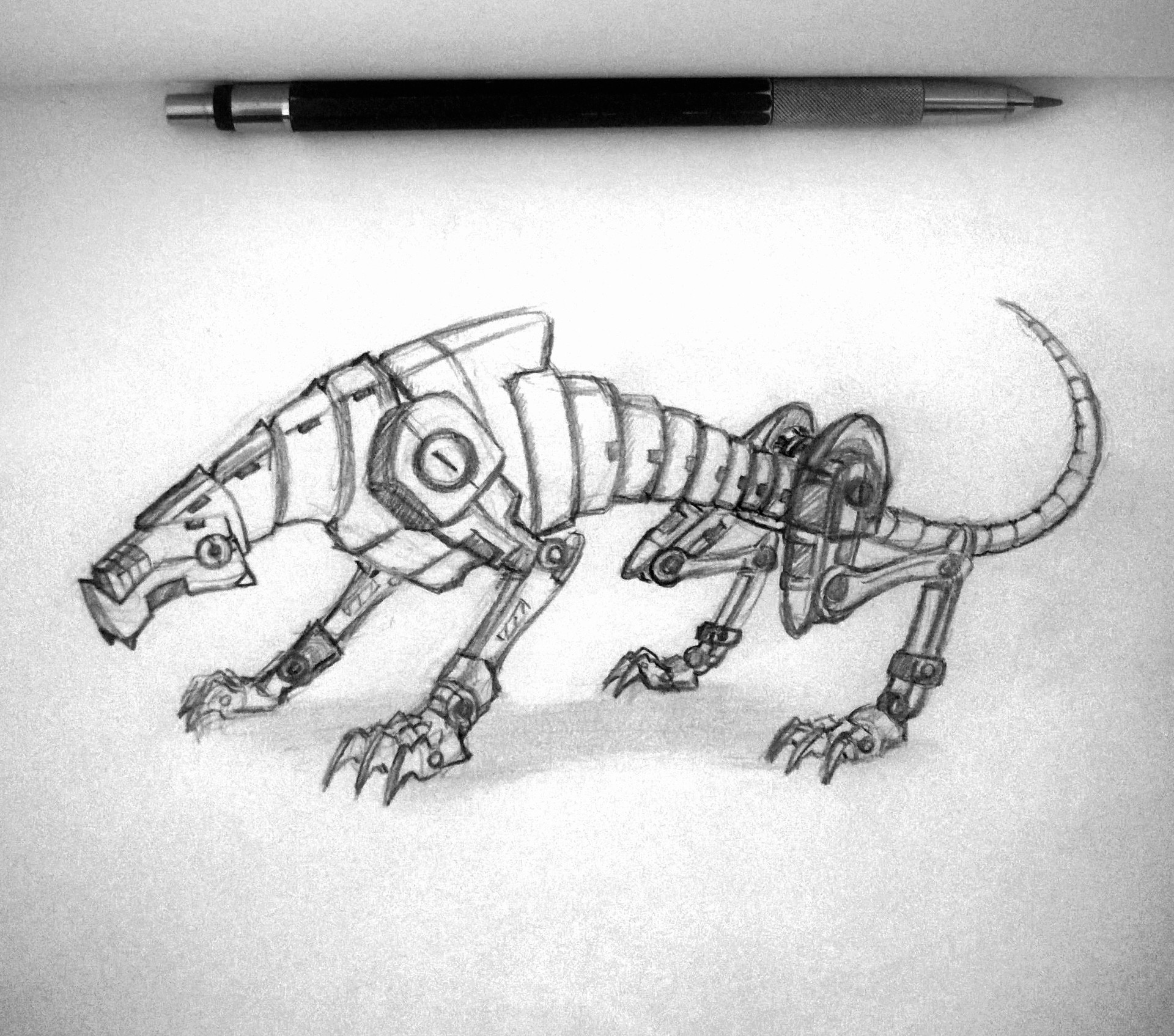 ArtStation - Mechanical Creatures (Sketches)