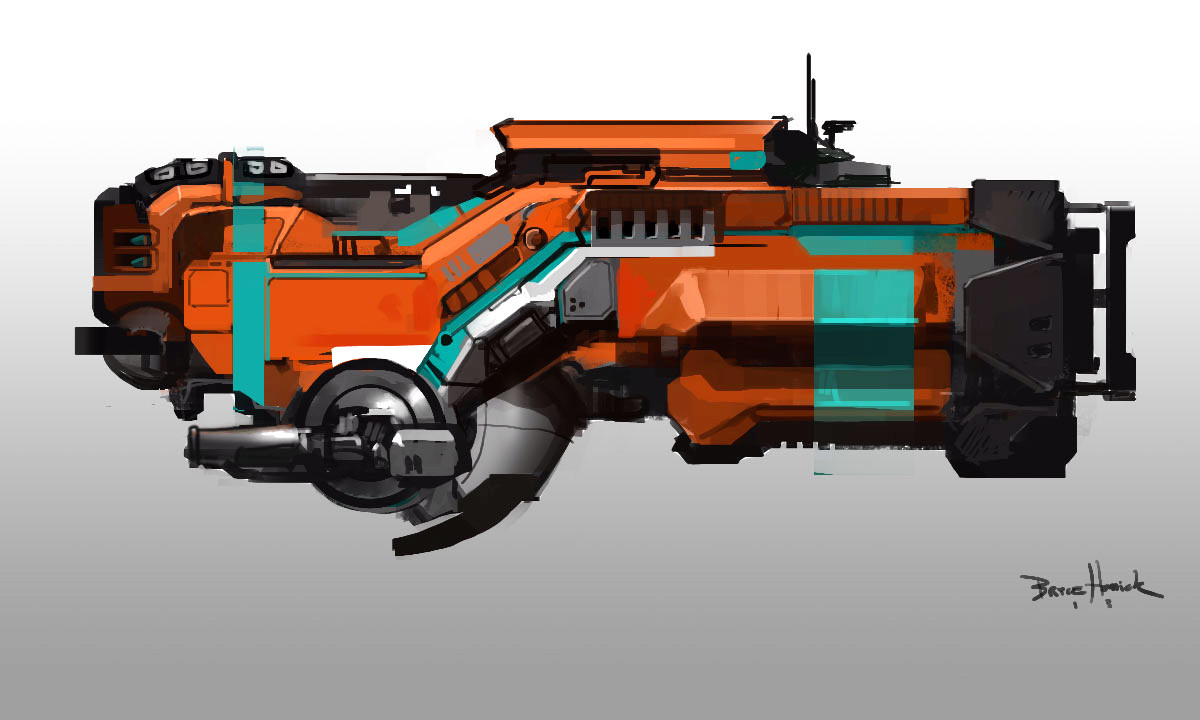 Homeworld-Inspired Sketch