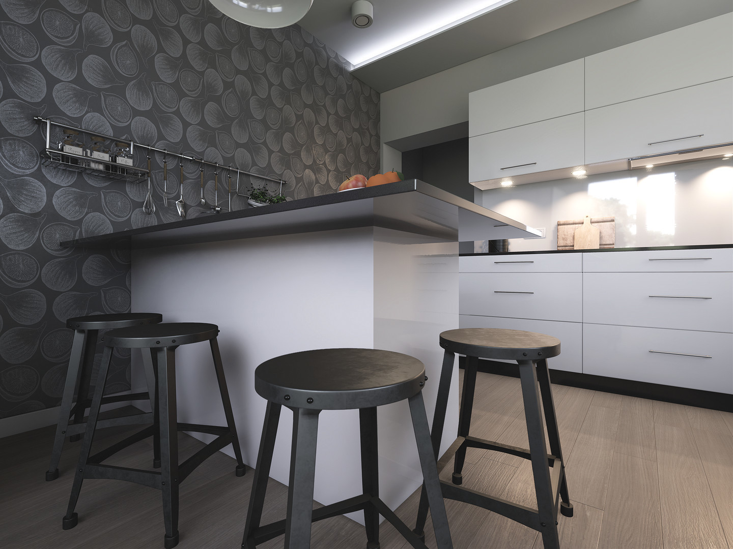 Another white kitchen  ( UE4 )