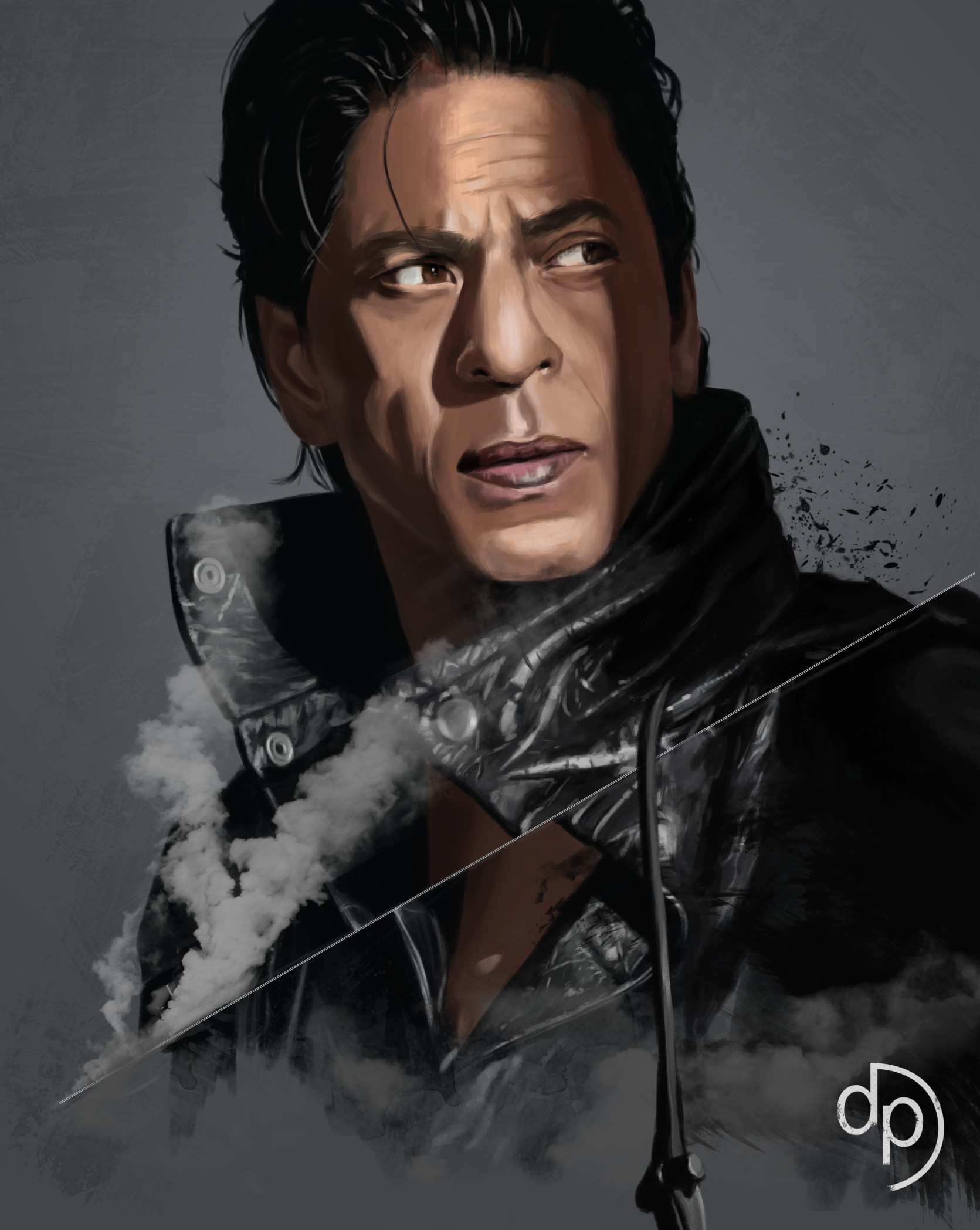 Artstation Digital Painting Of Bollywood Actor Daniel Prasad