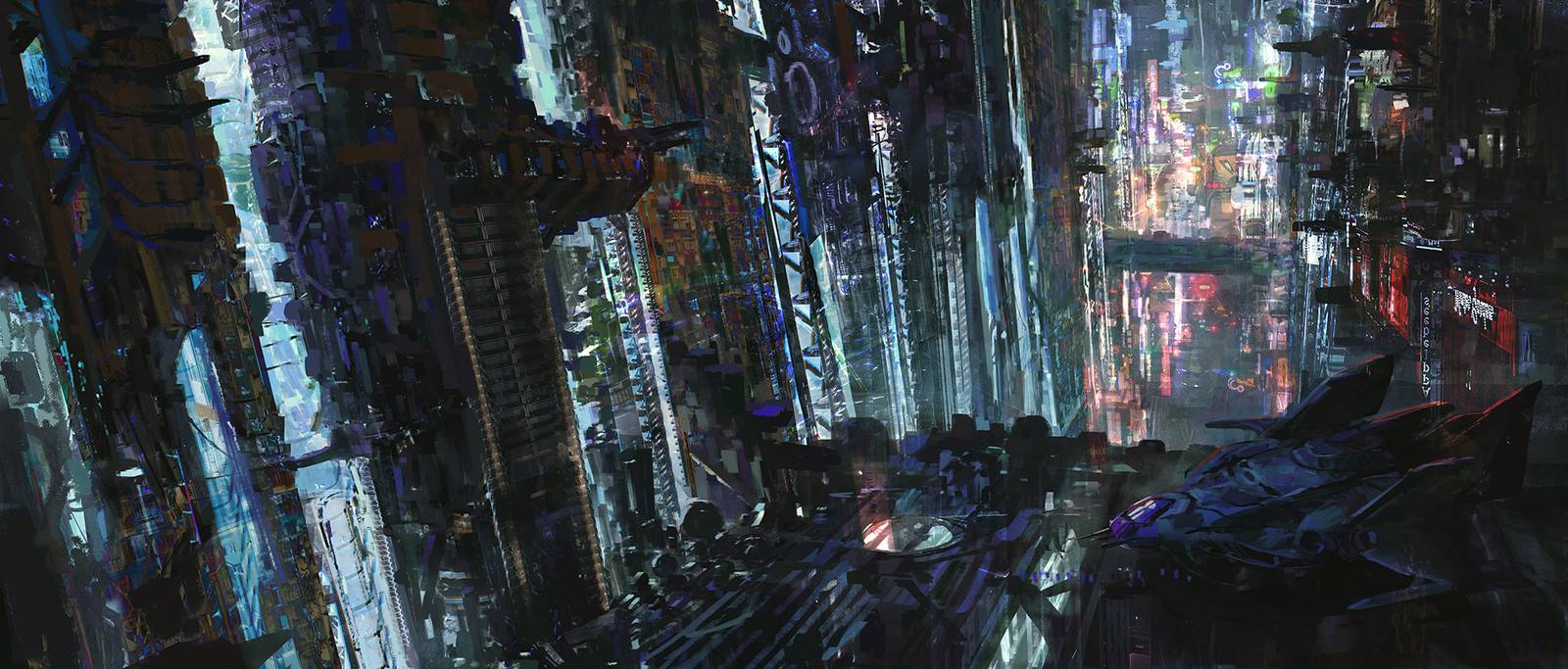 Just another generic Futuristic environment concept