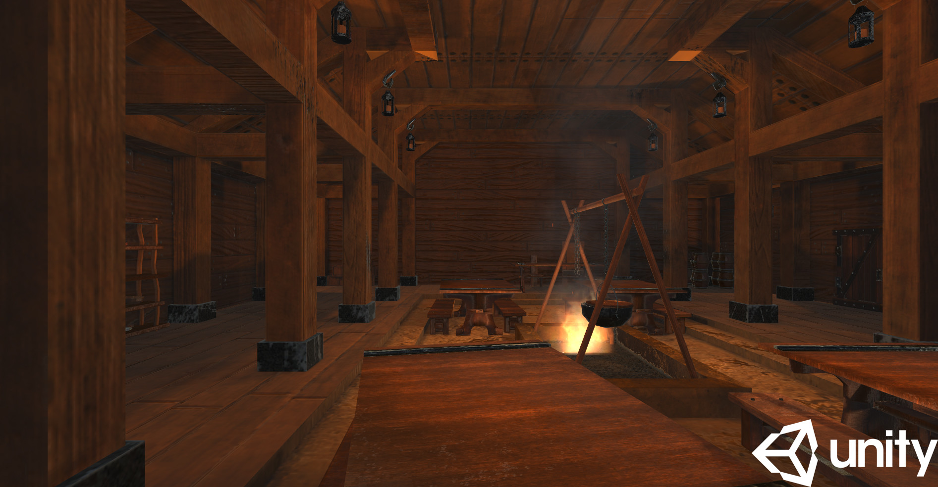 ArtStation Viking Mead Hall