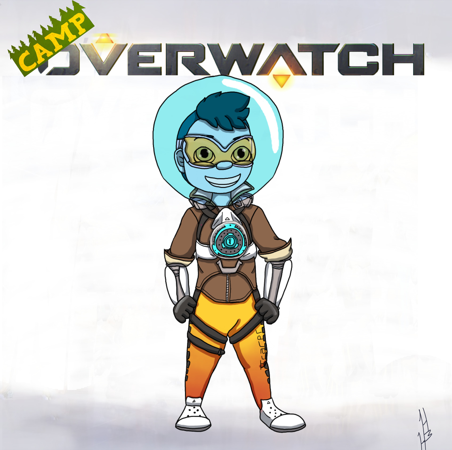 Artstation Camp Overwatch Hannah Hall