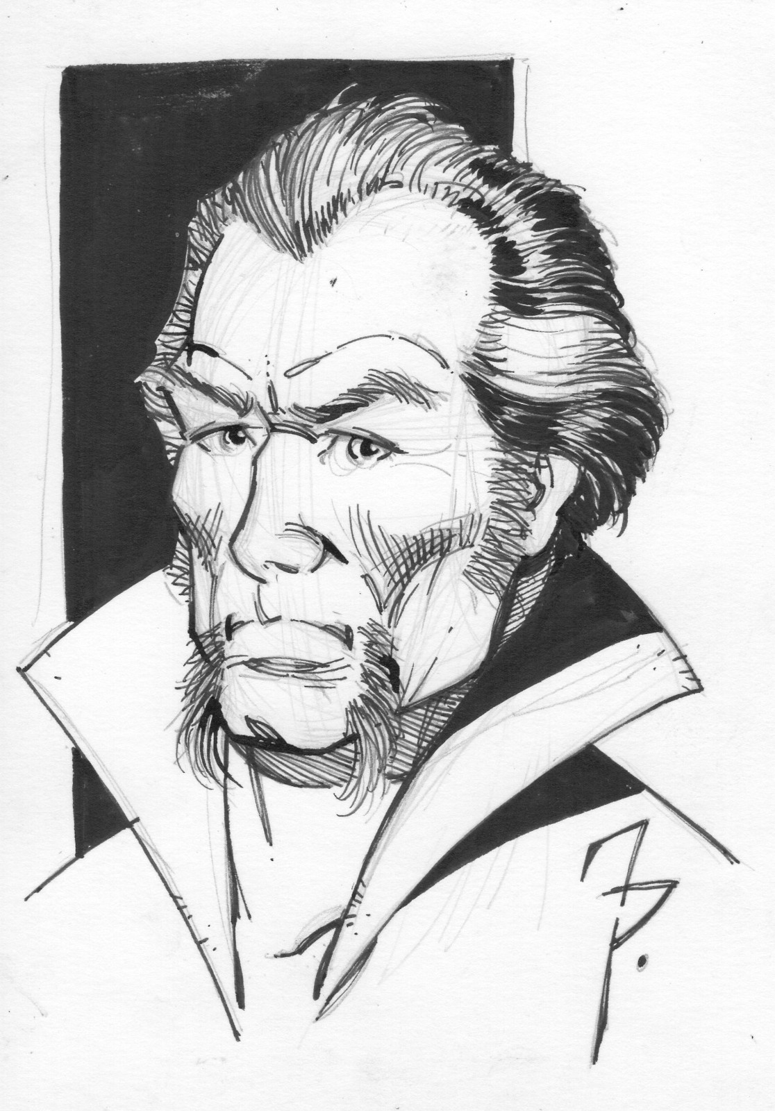 Pen and ink Was al Ghul