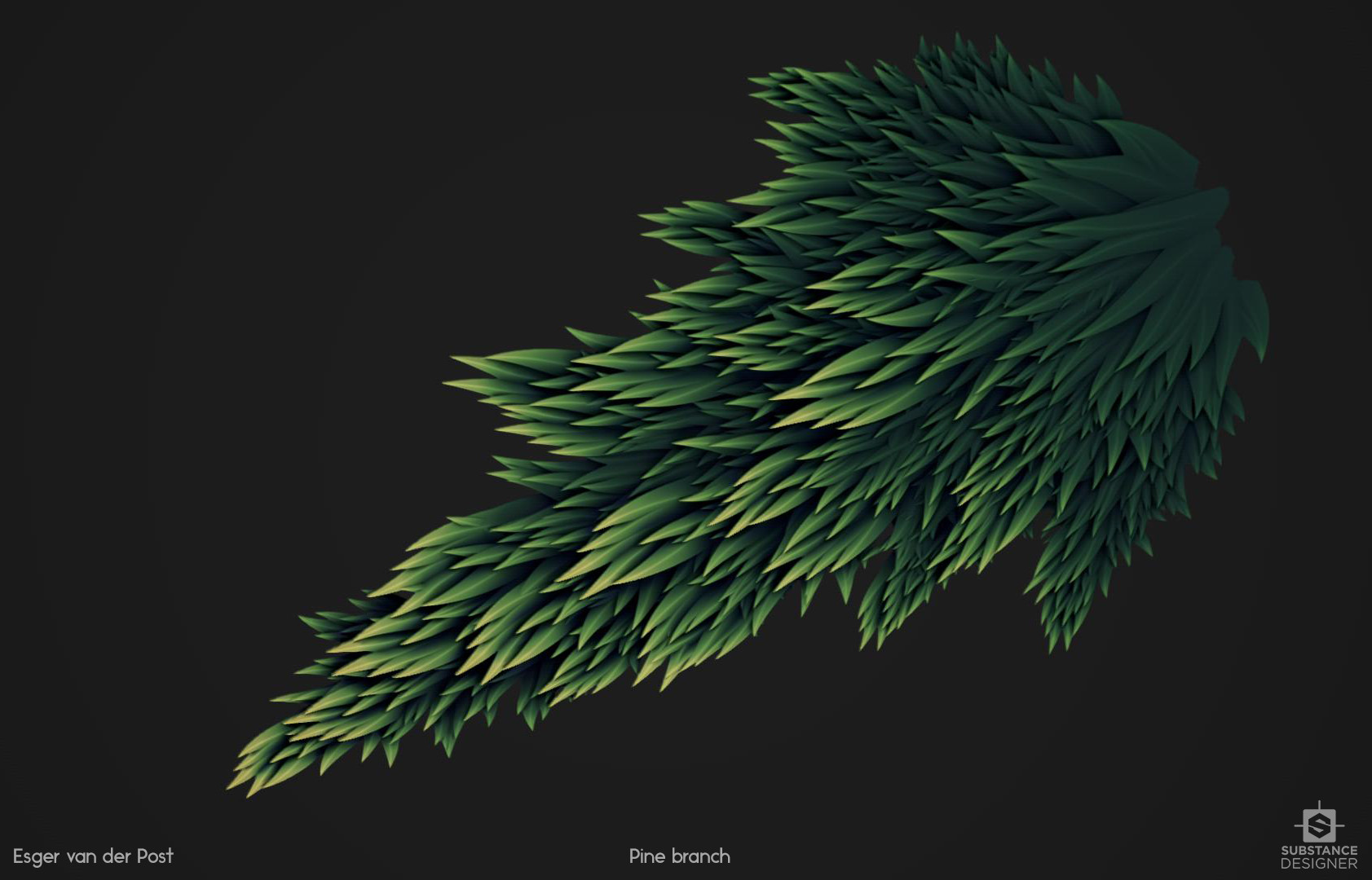 ArtStation - Pine Branch