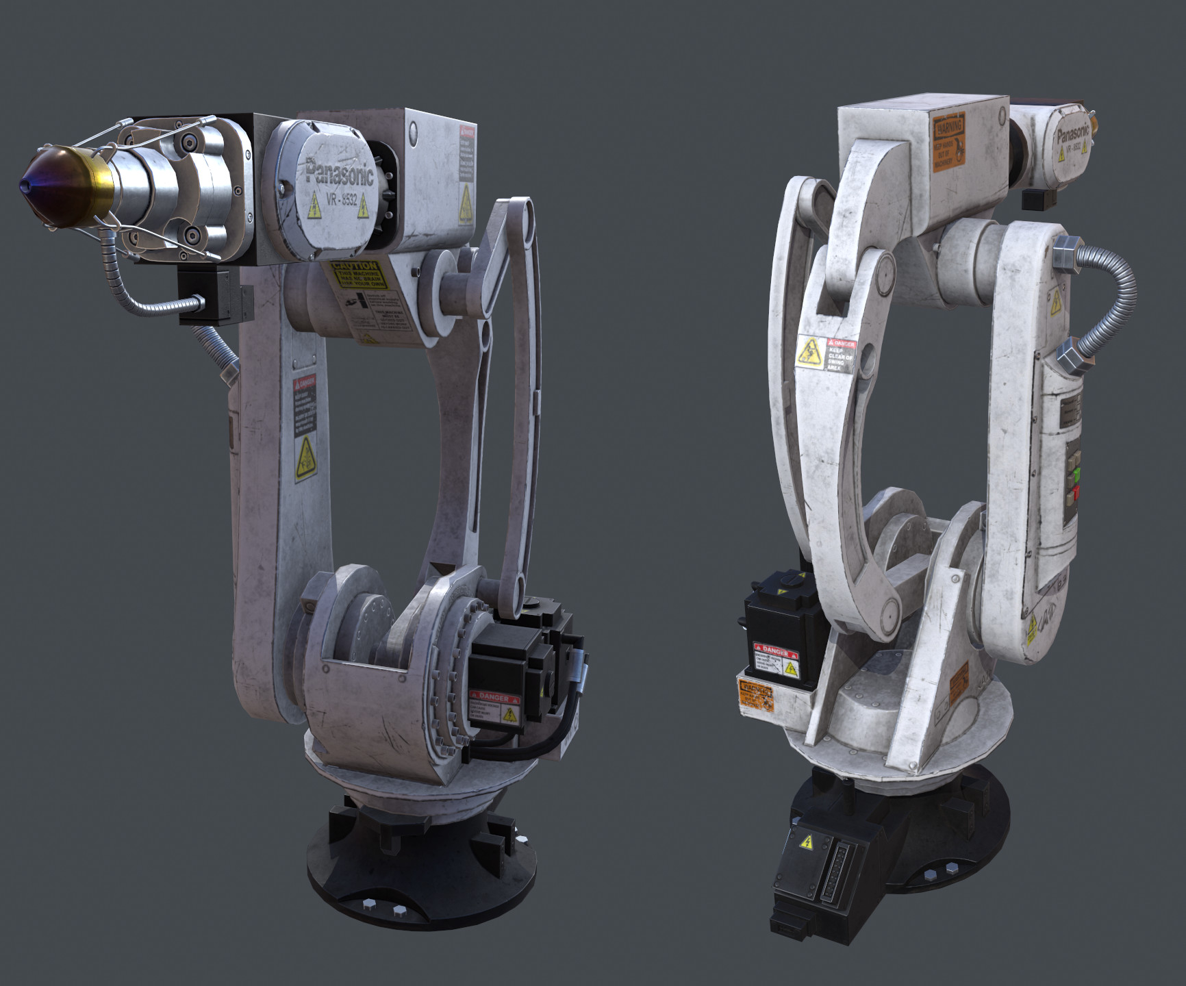 Artstation Robotic Arm Own Design Andy Phelan