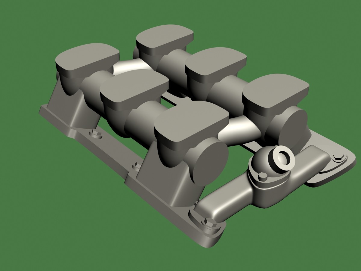 Chris Drysdale 3D scale model car parts