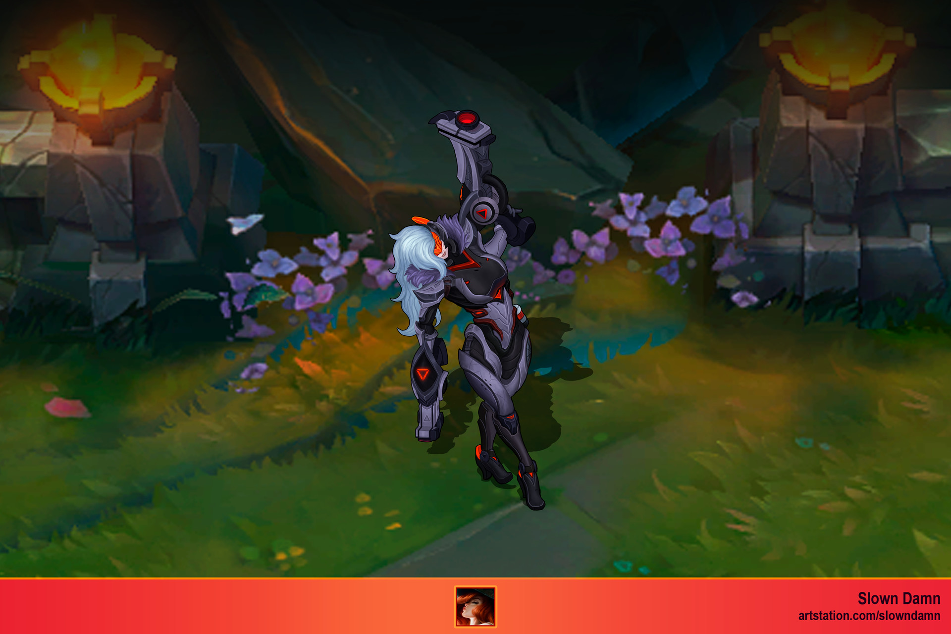Artstation Project Miss Fortune Slown Damn