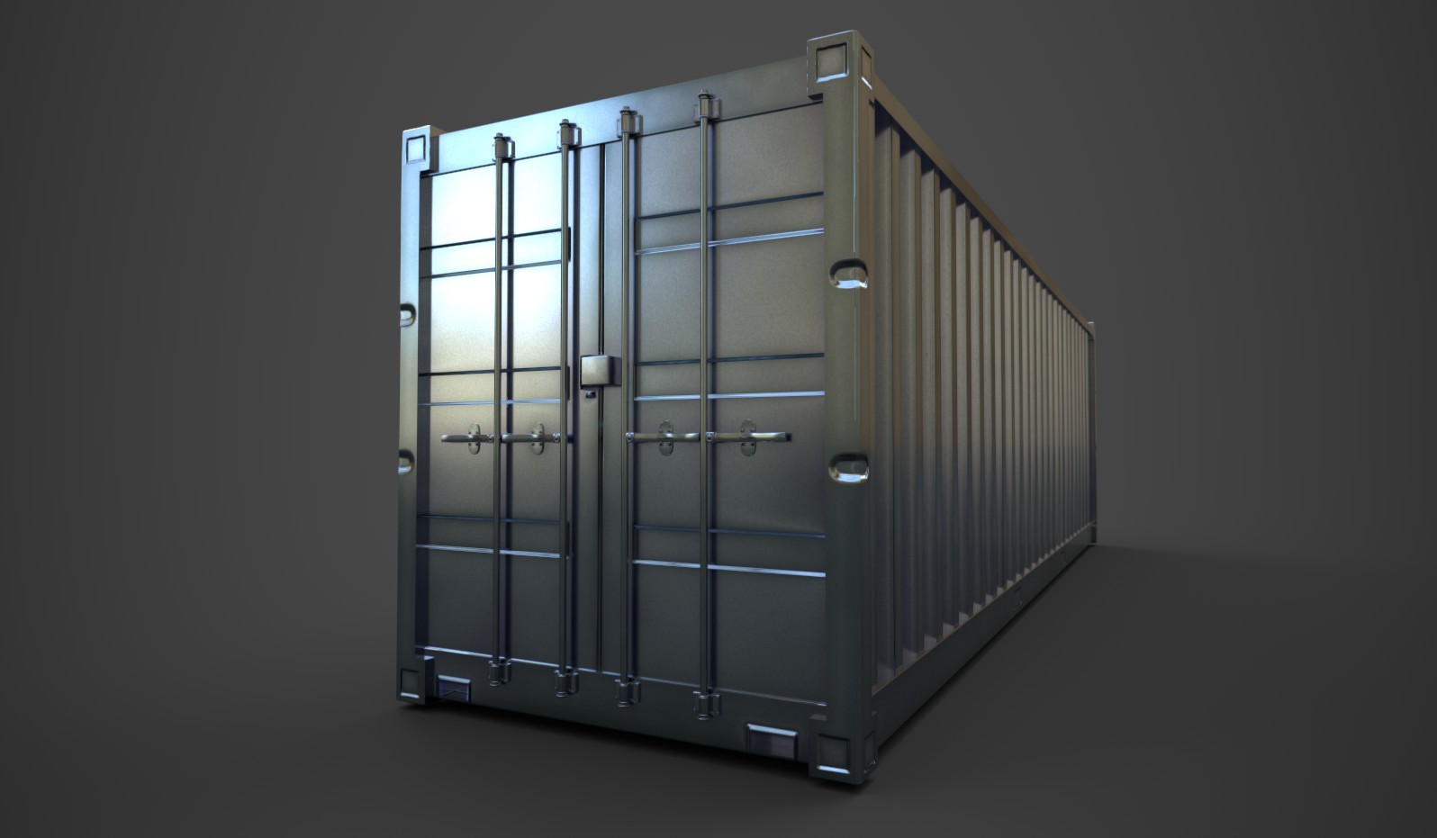 Griffin Leadabrand Game Prop Shipping Container