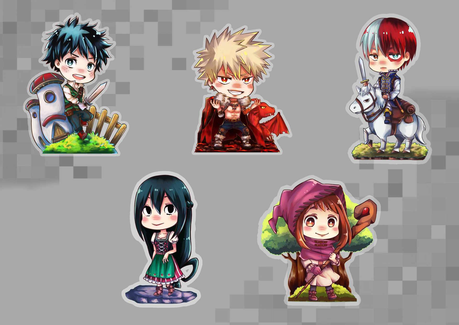 Artstation Boku No Hero Academia Debby Sandjaya