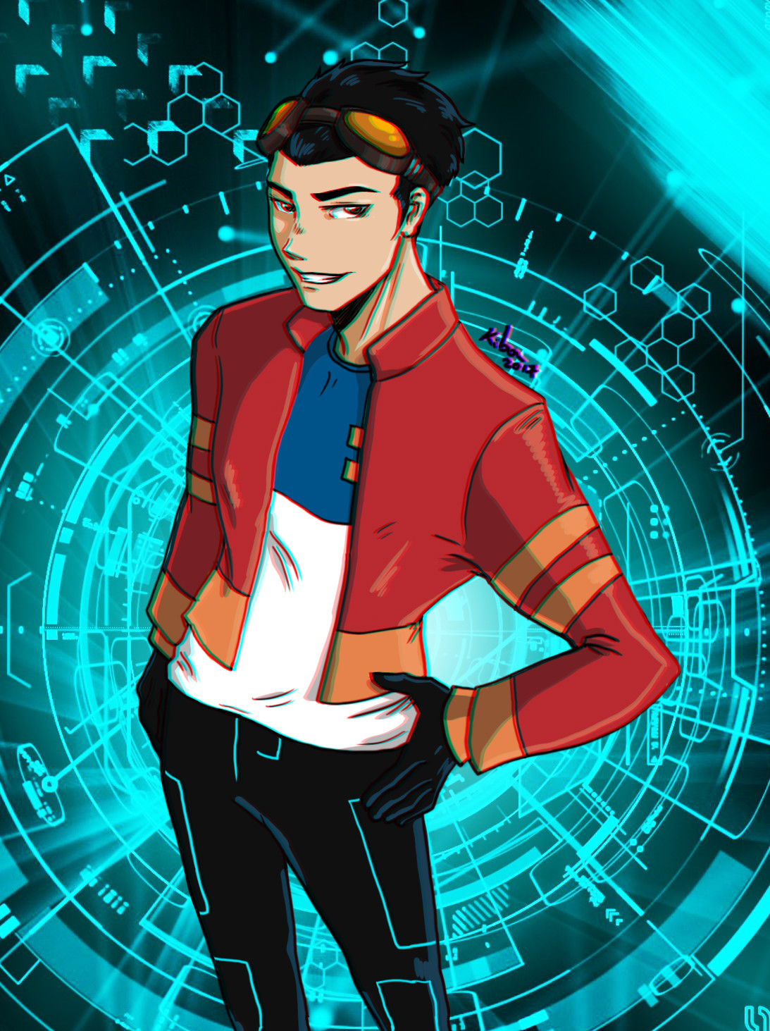 Kiba Wolf Generator Rex Fan Art
