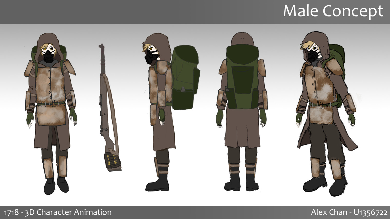 Developed version of the male concept.