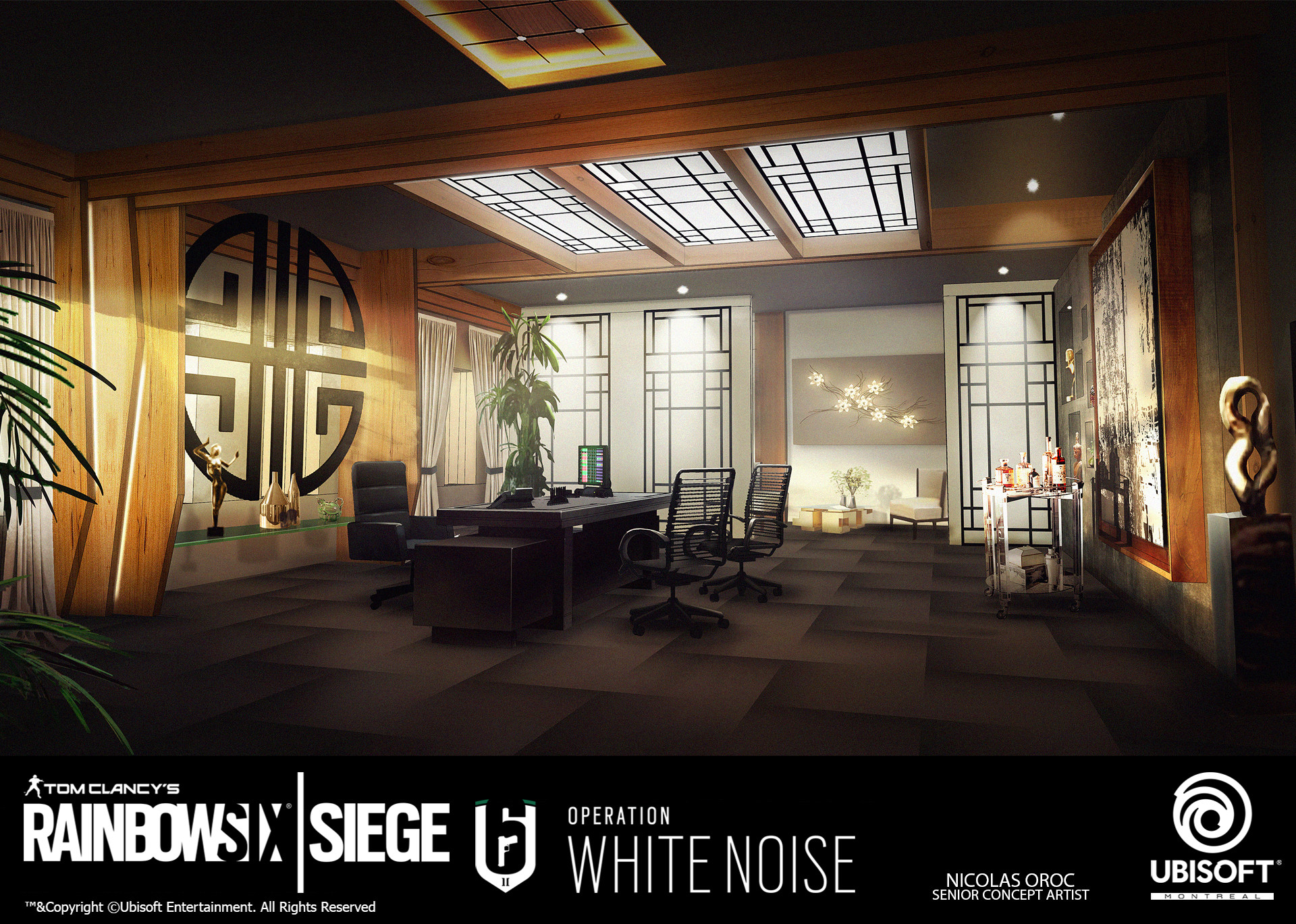 Artstation Rainbow Six Siege White Noise Nicolas Oroc