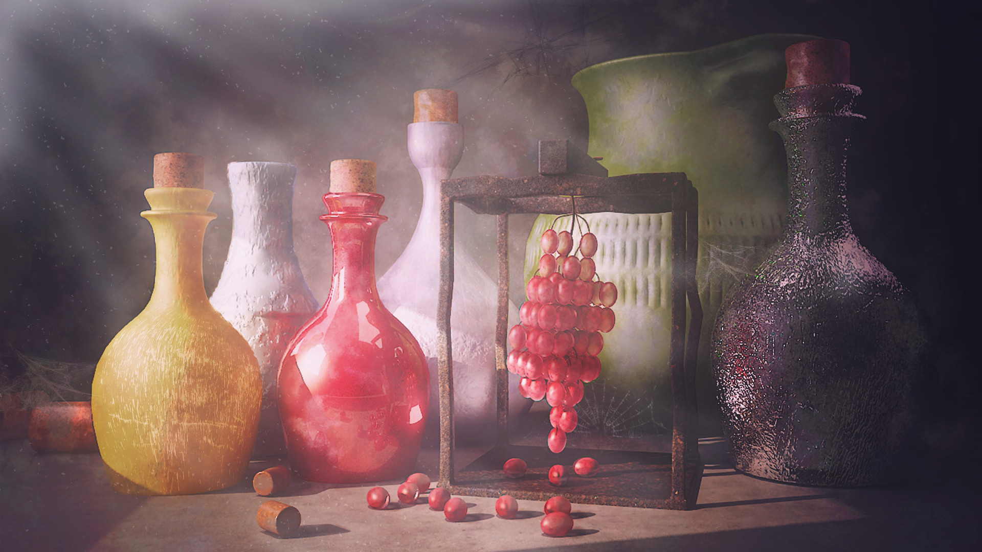 ArtStation BOTTLES FULL OF DREAMS