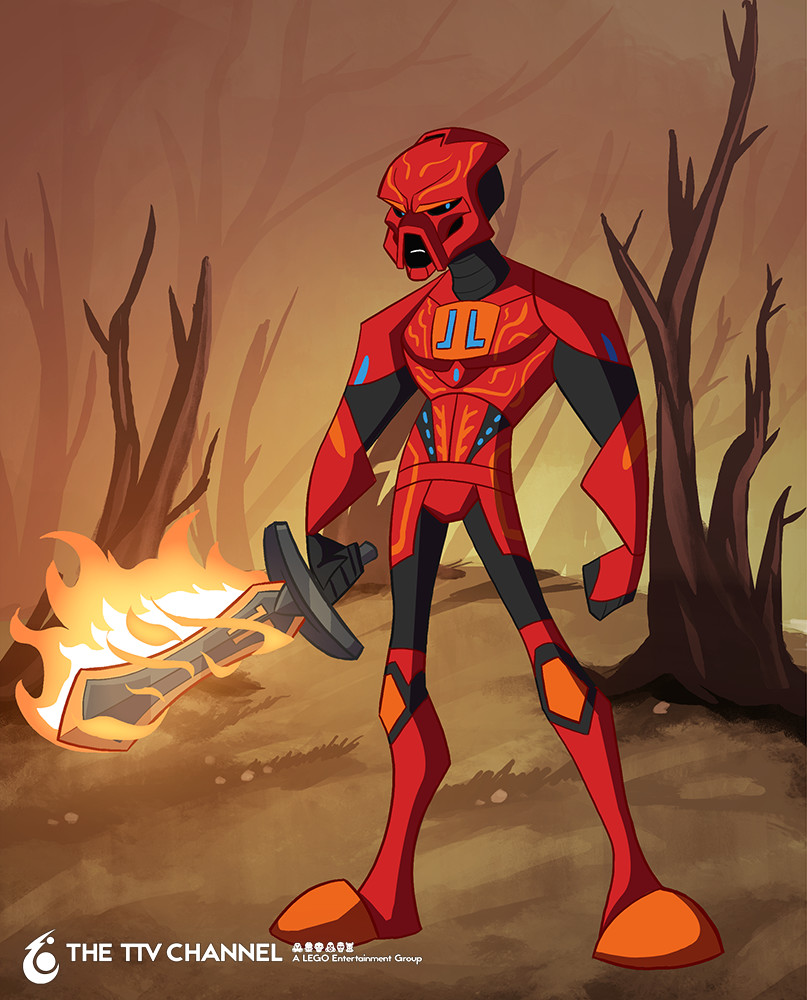 ArtStation BIONICLE Animated TV Show Concept Character Art