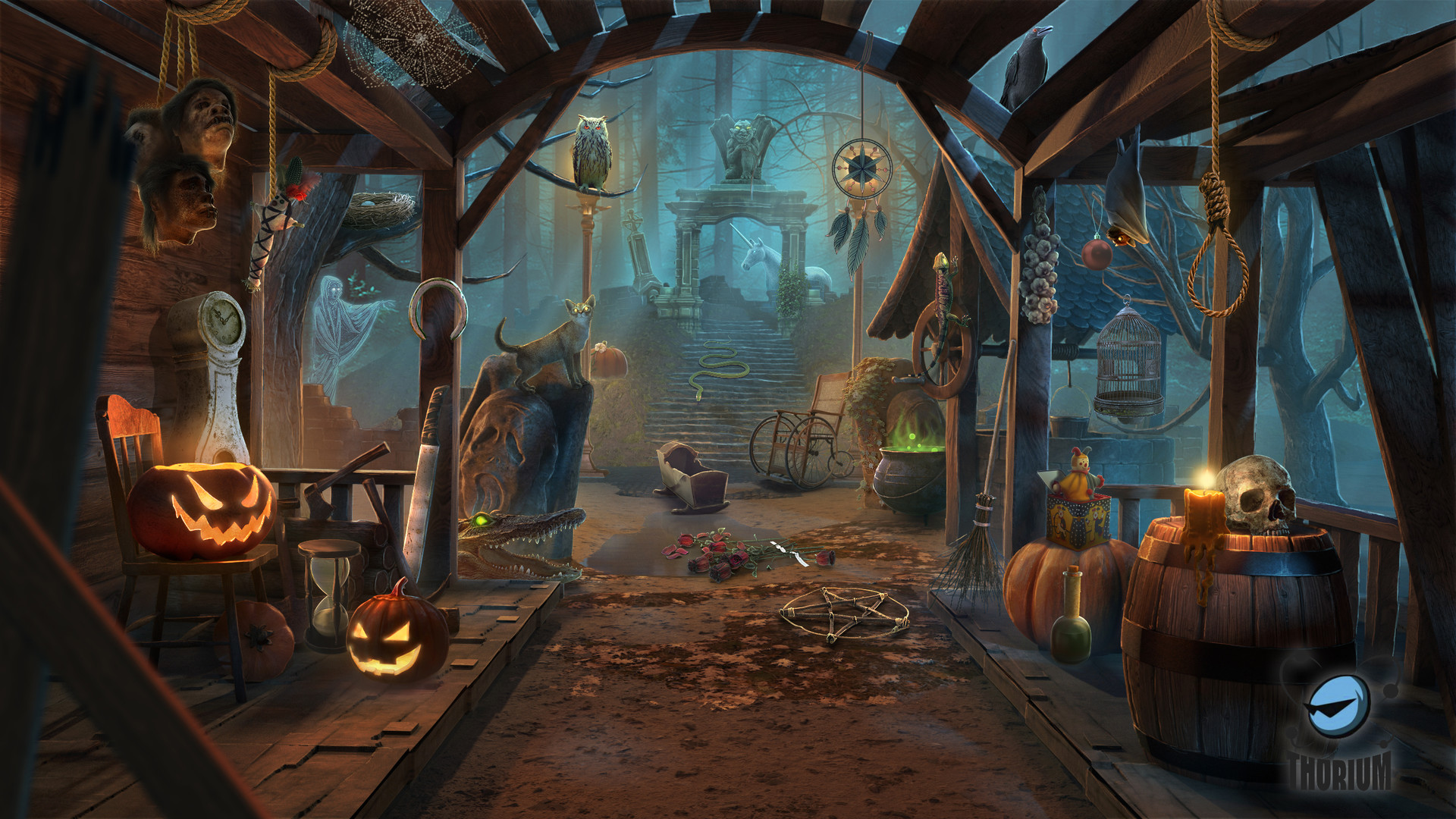 Halloween Hidden Object Games