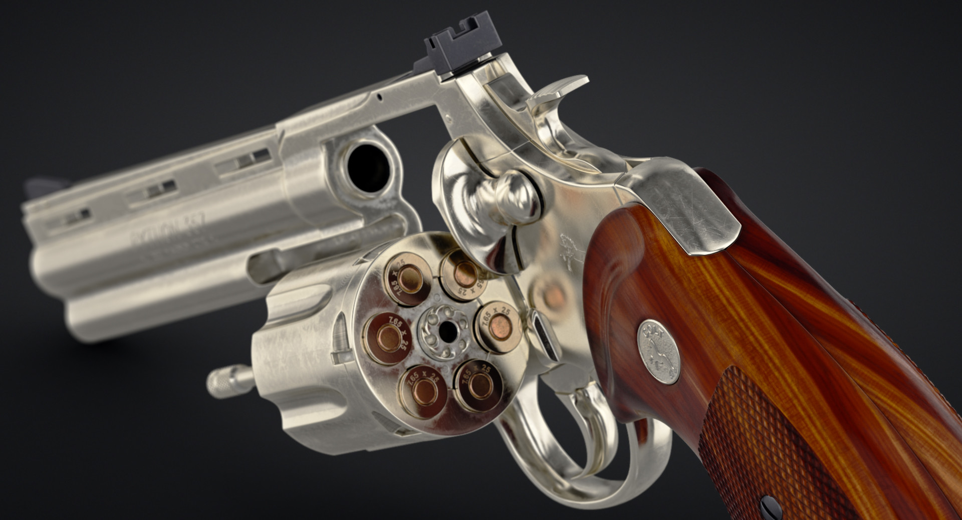 ArtStation - Revolver Colt Python