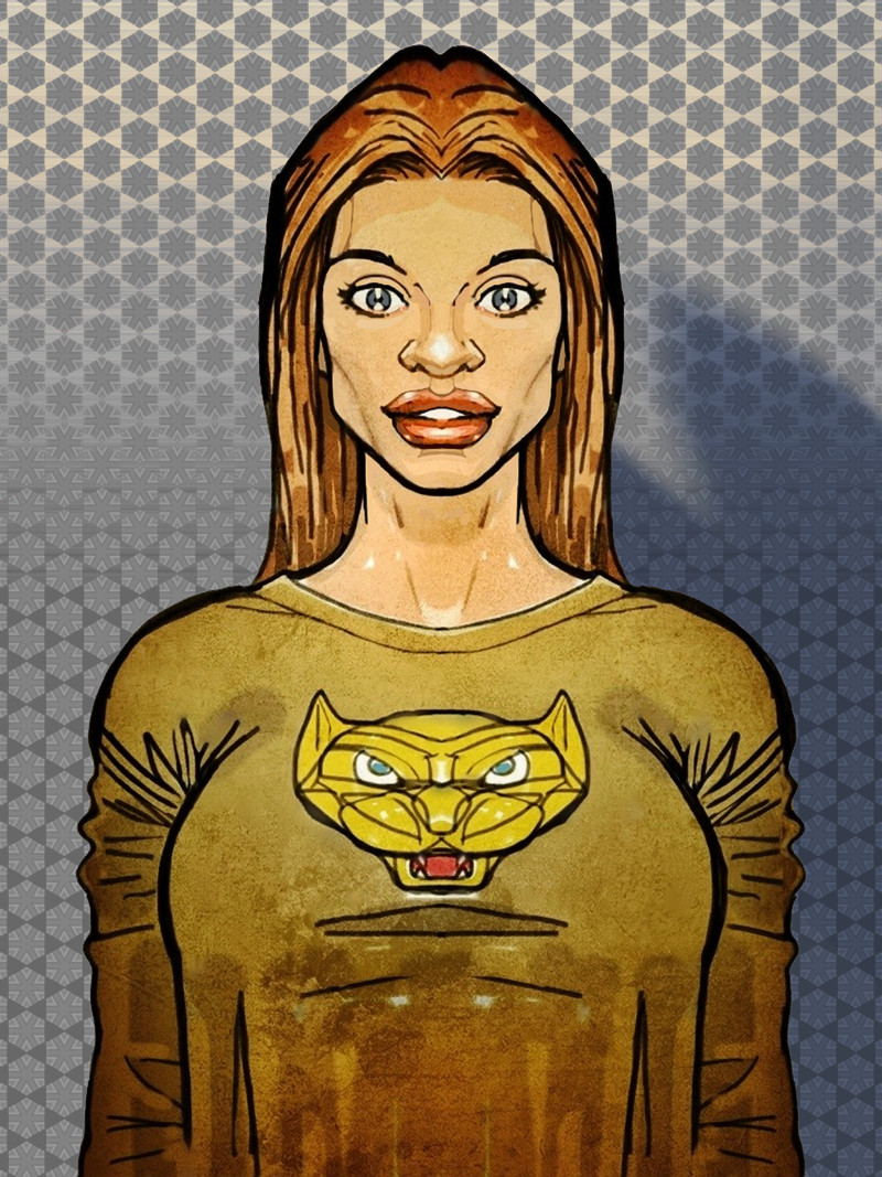 ArtStation Jayney in Cat Sweater