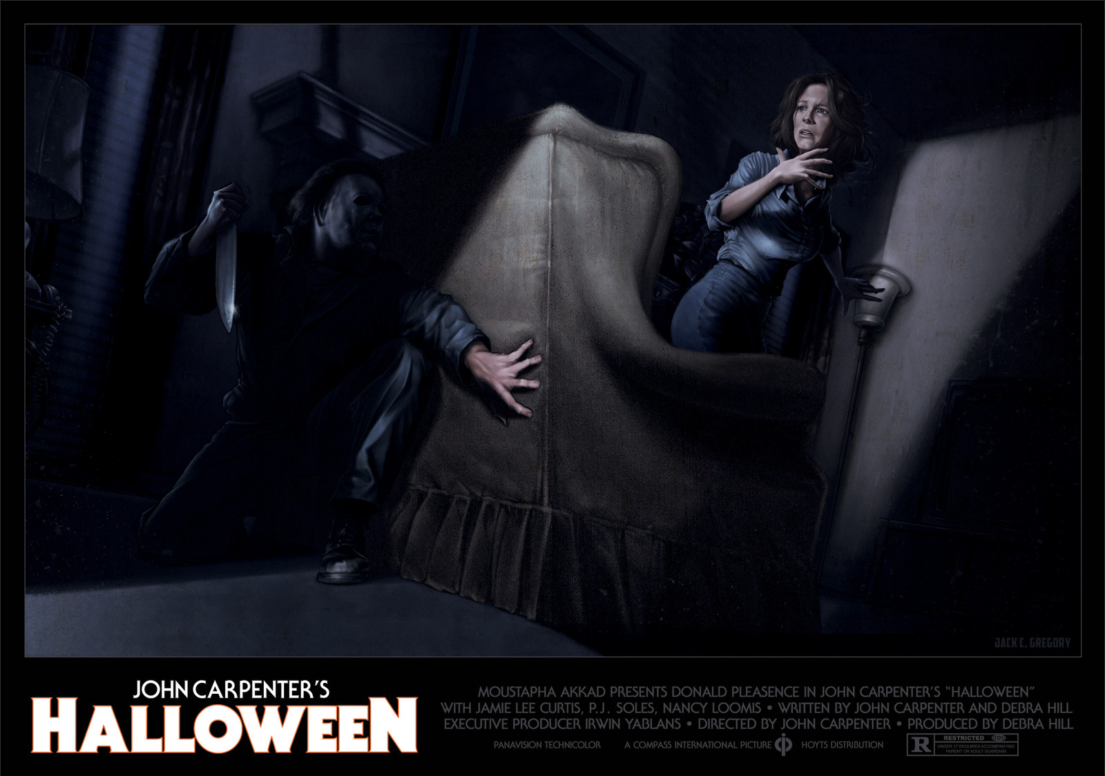 Artstation John Carpenter S Halloween Jack C Gregory