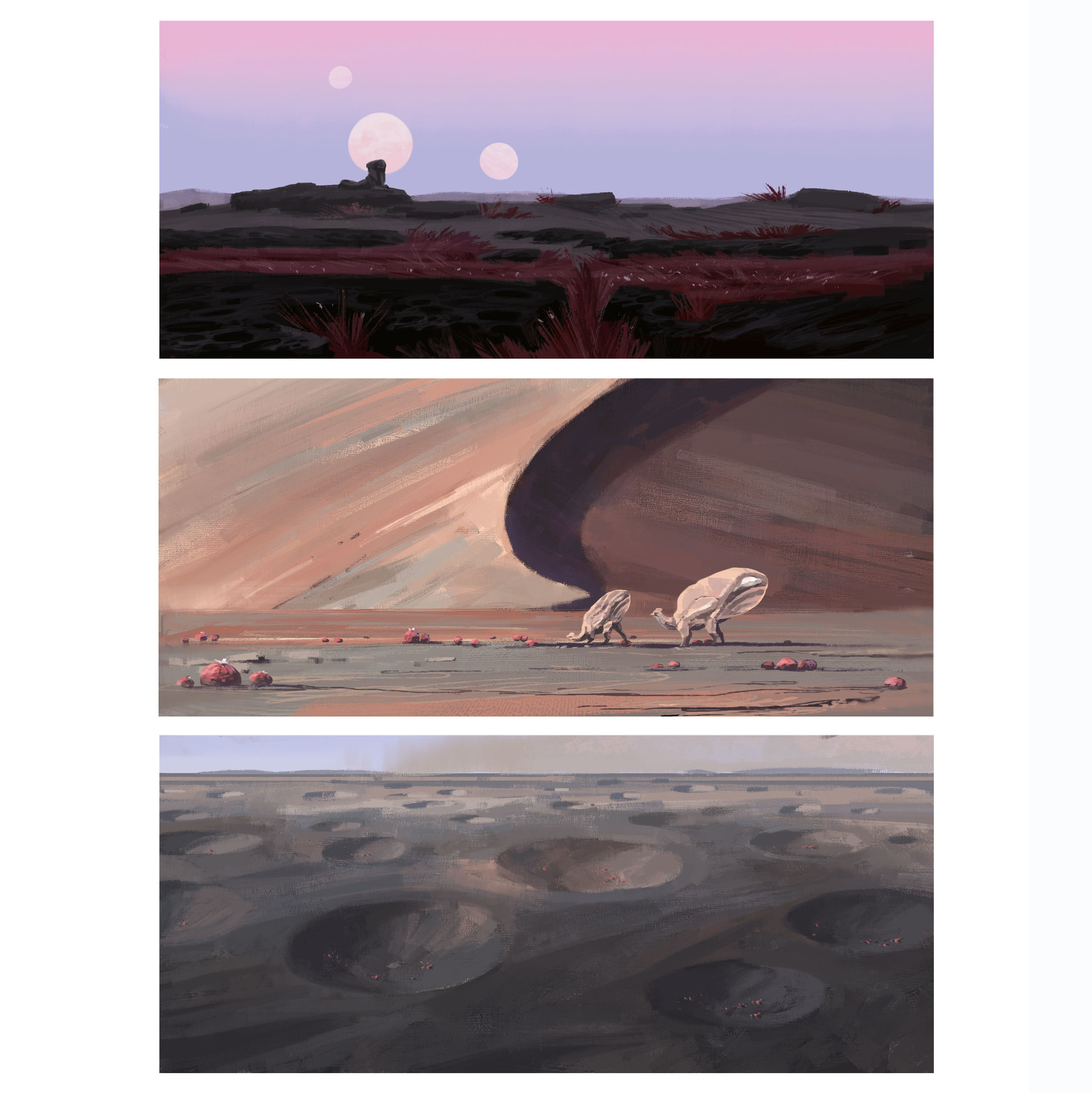 [Reflexion] Les oeuvres qui vous inspirent Alexander-ostrowski-05-desert-colorroughs-insta1