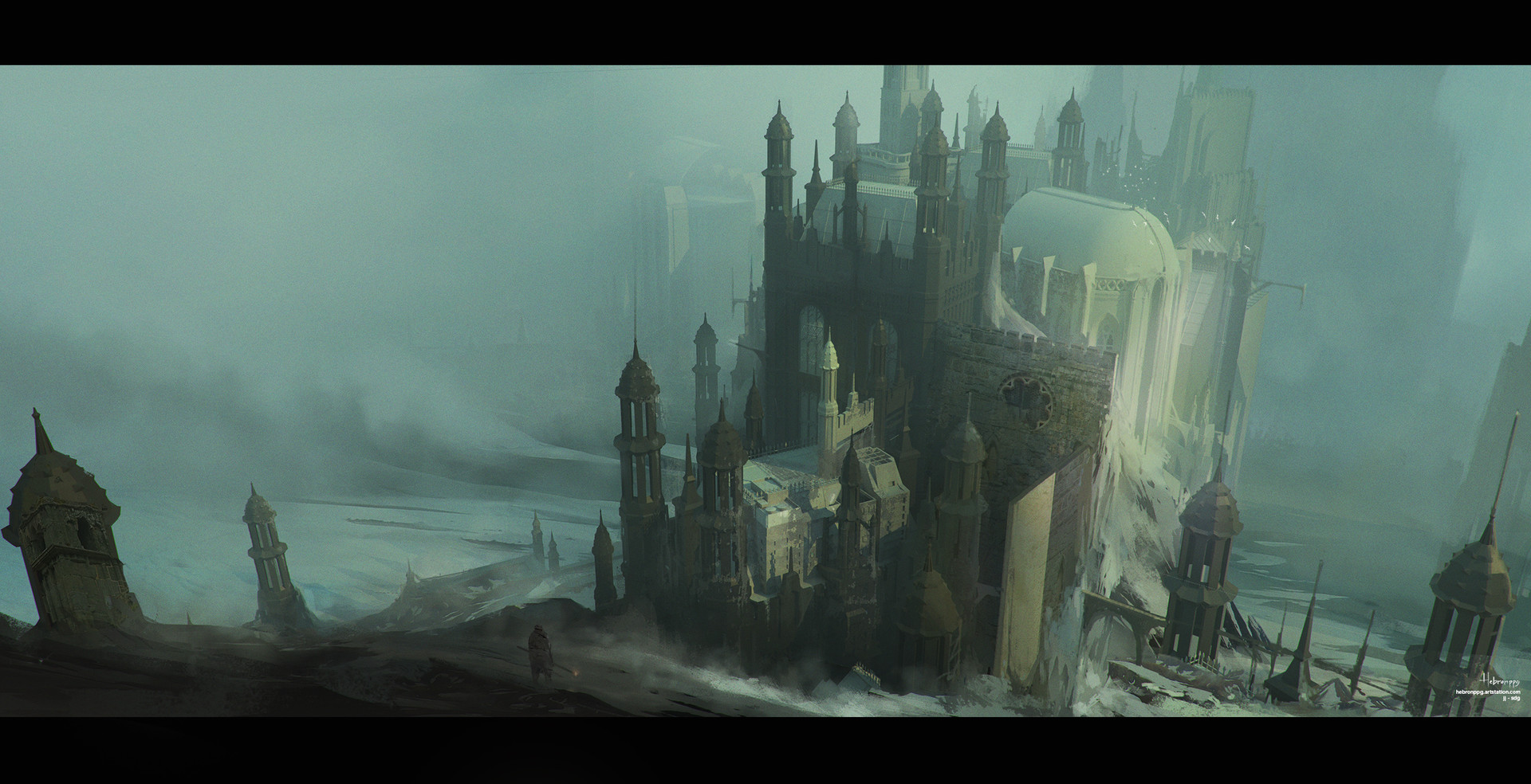 Foggy Fortress By Hebron Ppg Fantasyart