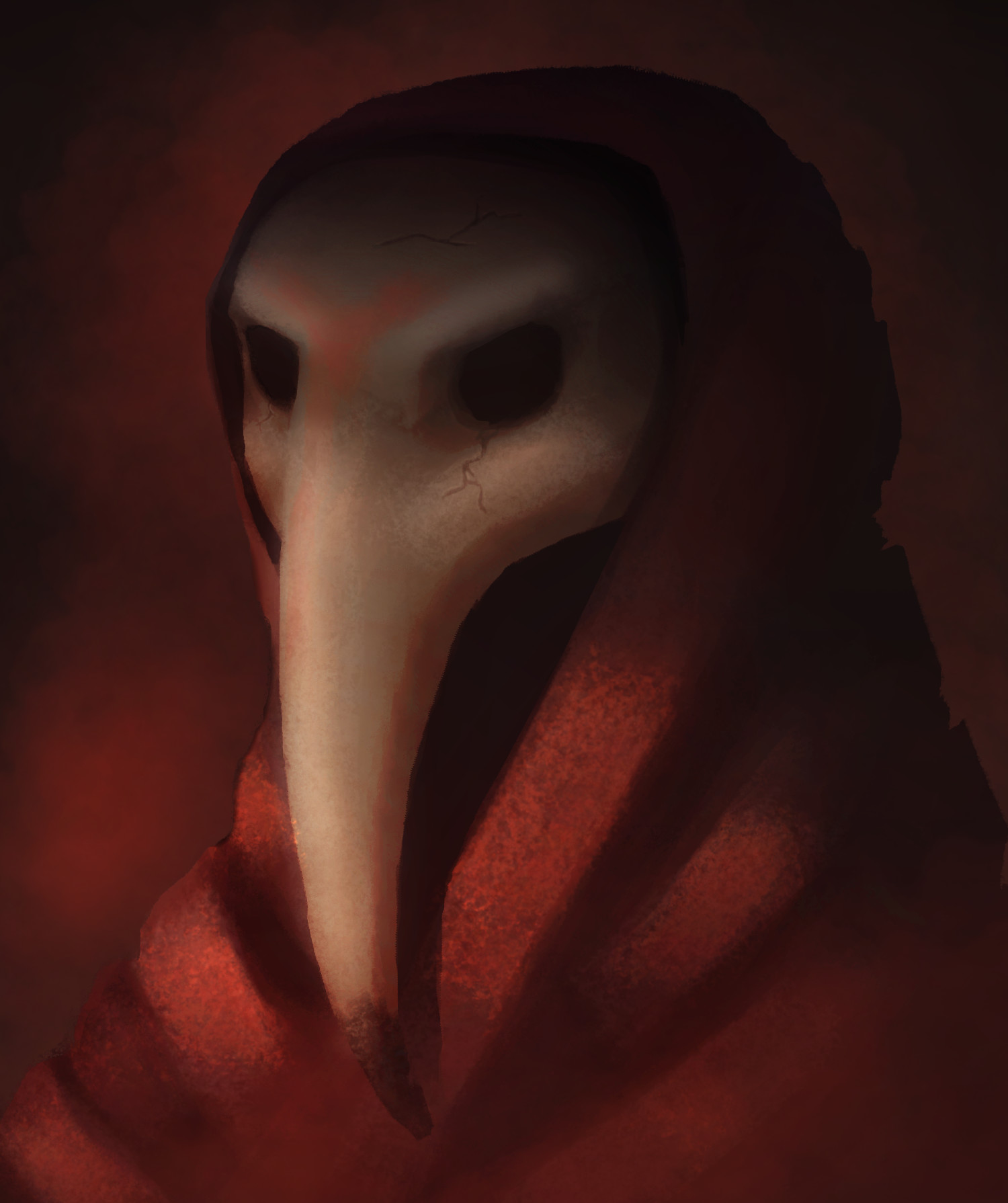 Red Plague Doctor