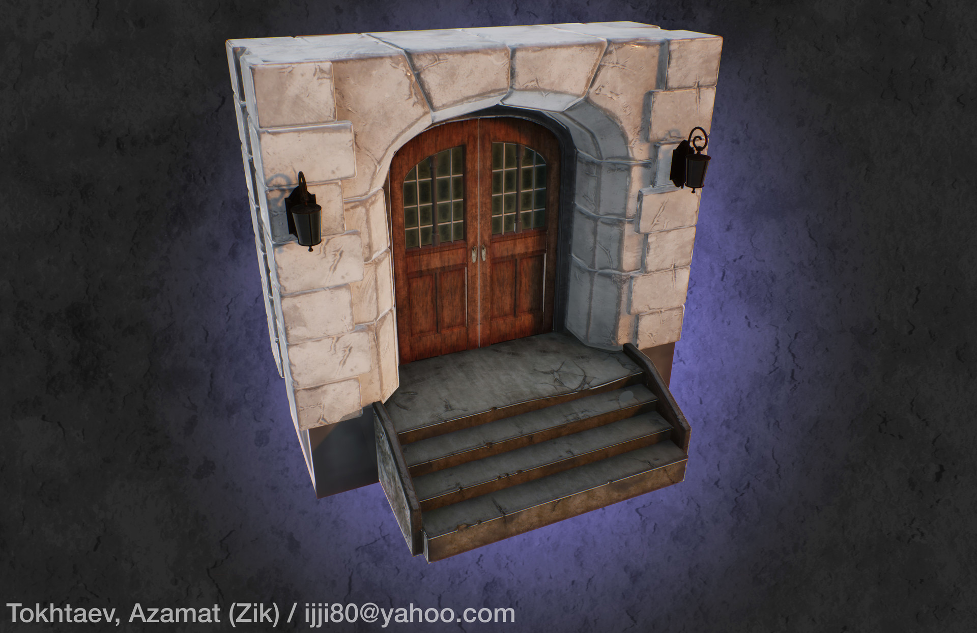 ArtStation - Ran Down Stoop