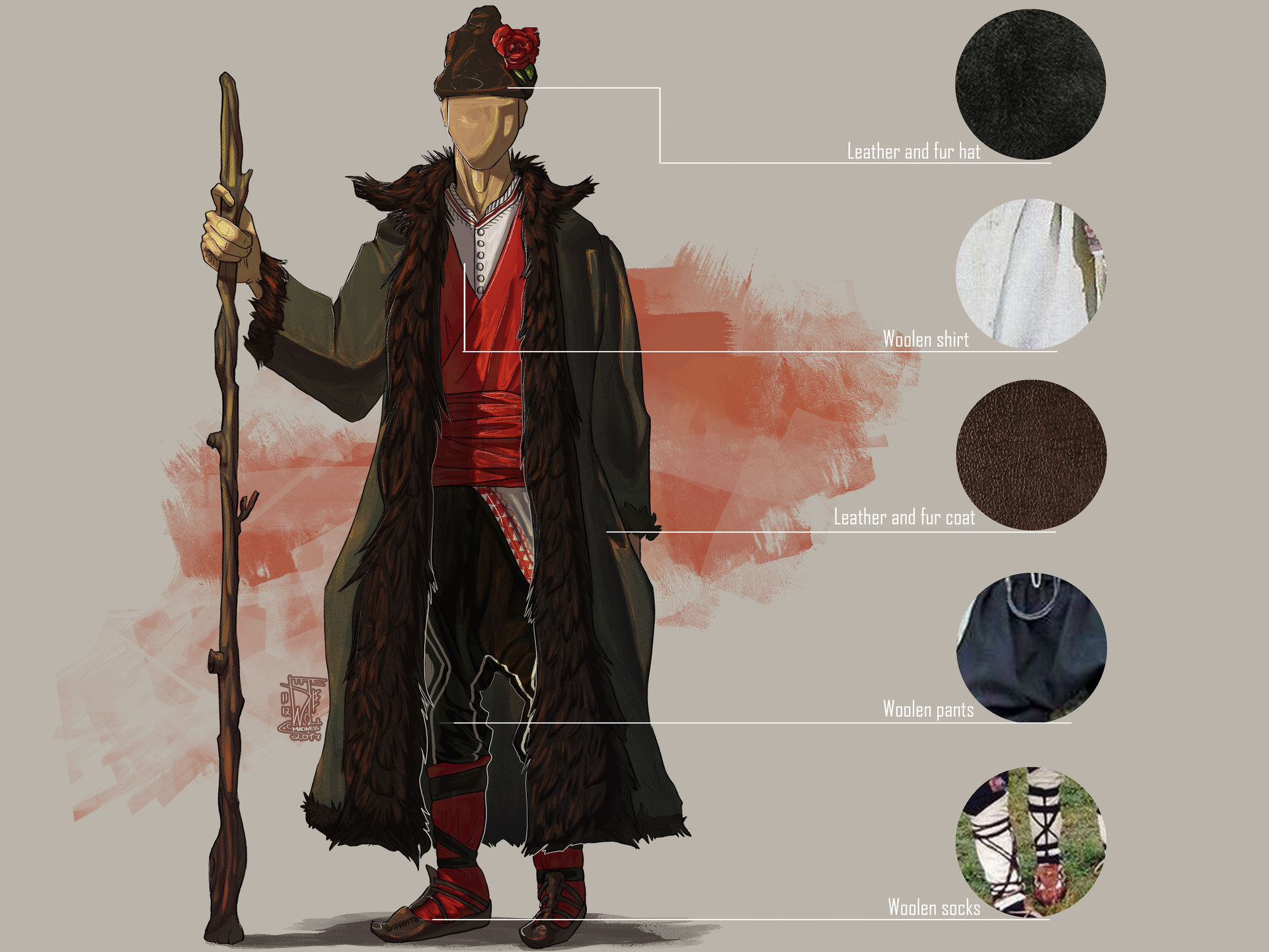 Male top cloth design
