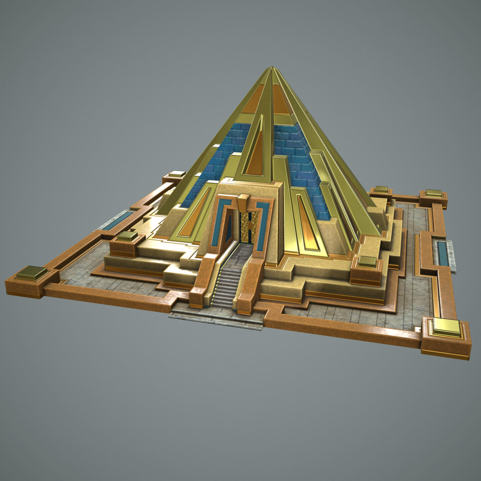 ArtStation - Stylised Pyramid