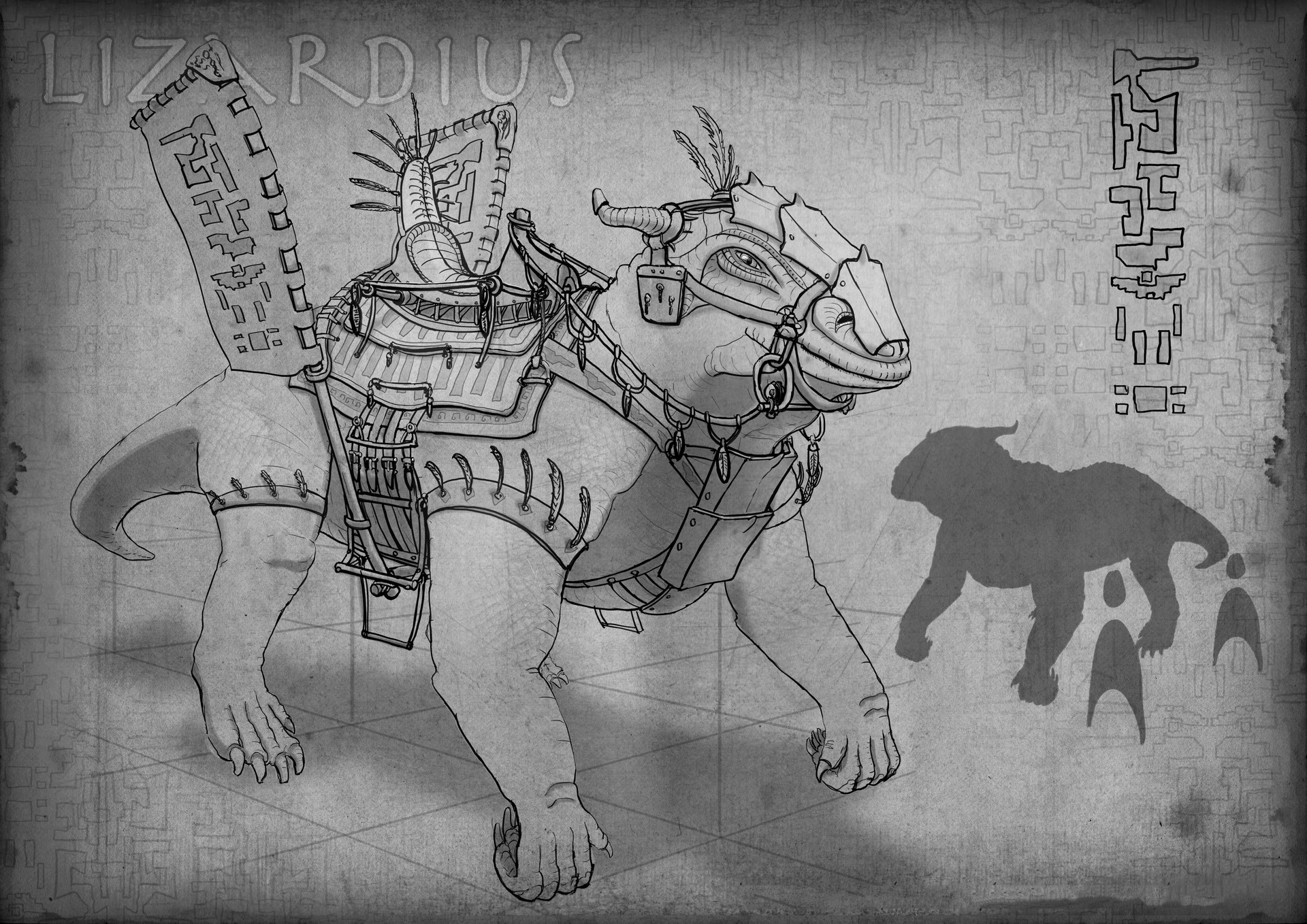 Andrii Honcharuk - Fantasy world. Giant creatures.