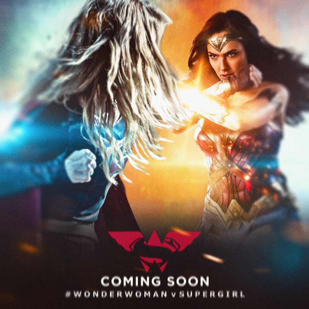 Supergirl vs. Wonder Woman