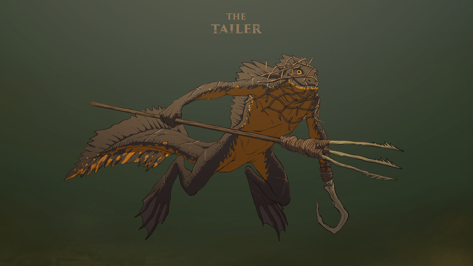 There is no current strong enough to stop him from chasing his target. Capture or kill, there are no other options for him. Once the hunted prey, he has now become the scarred veteran of the deep, the most skilled huntsman of Black River.
