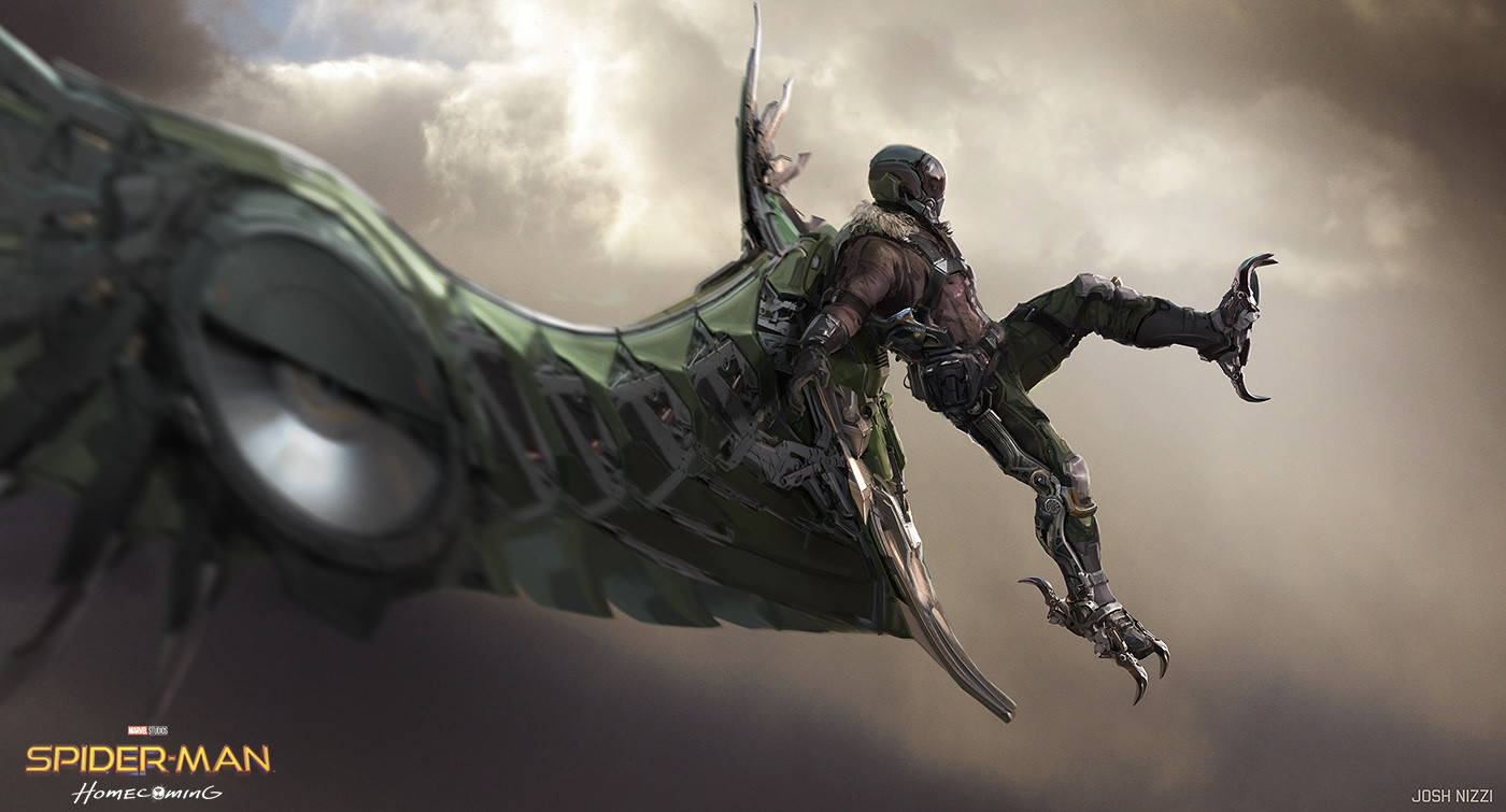 ArtStation - Vulture - Spiderman Homecoming, Josh Nizzi