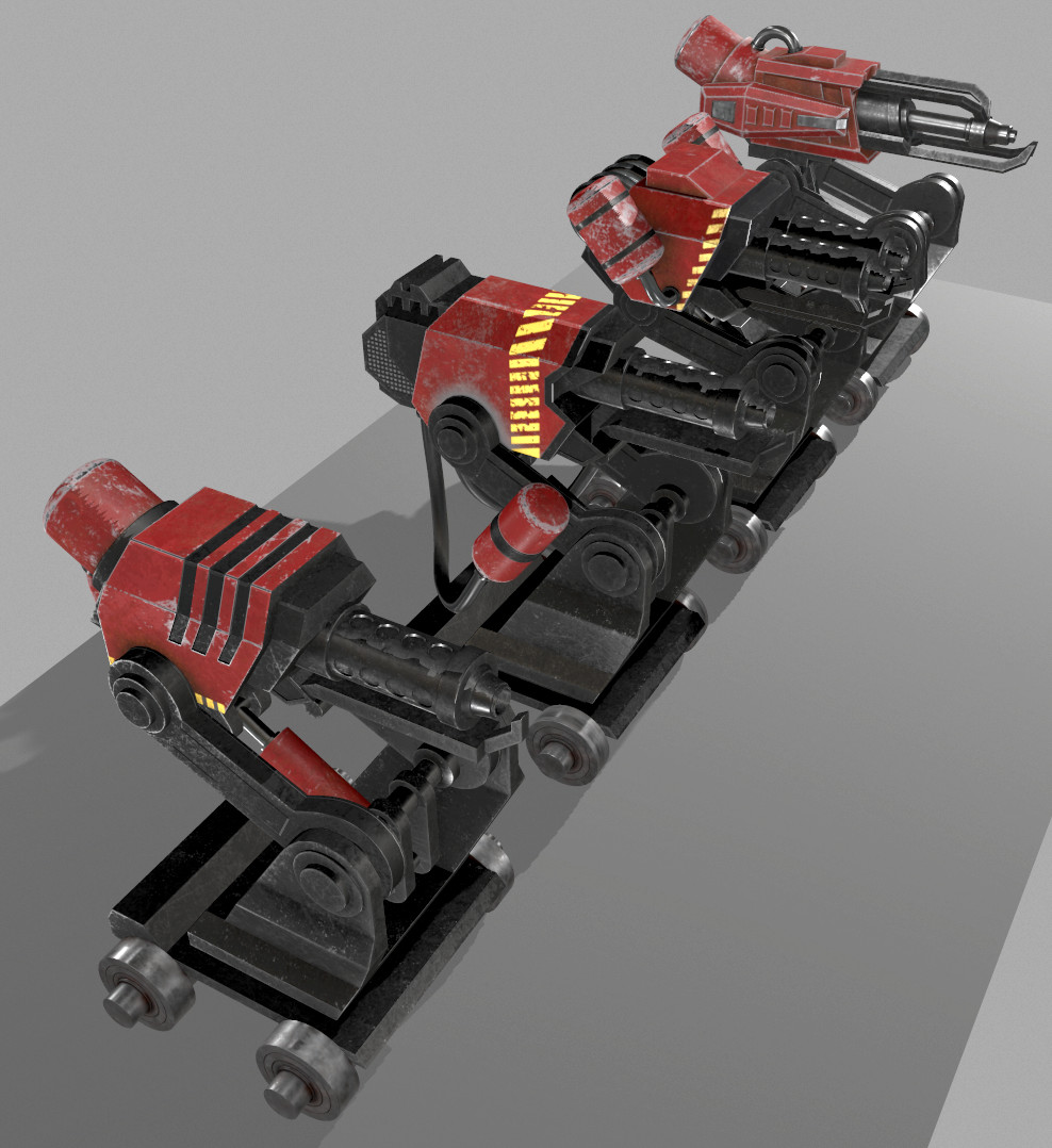 Artstation Robot Cannon Nurul Afsar