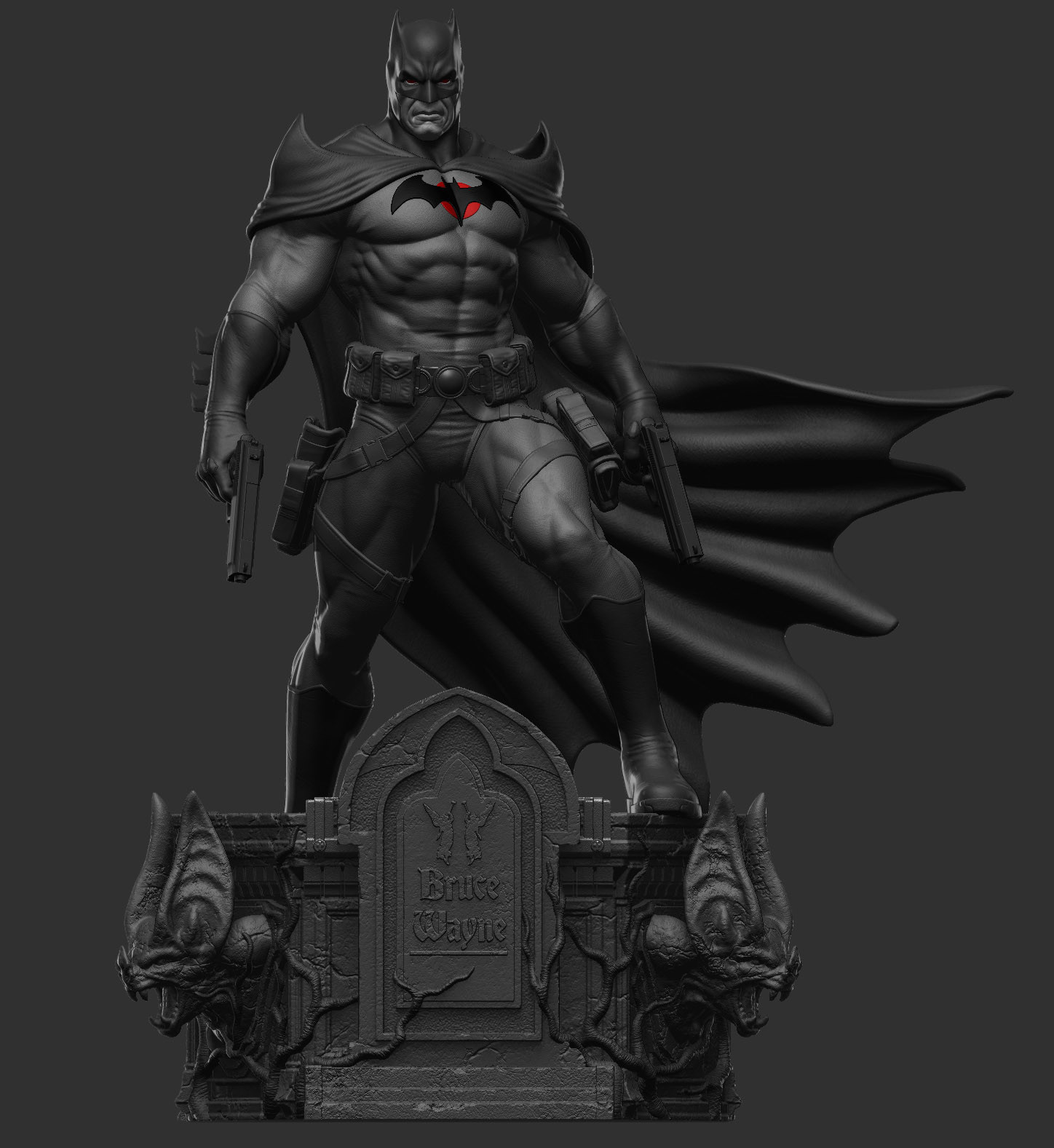 batman thomas wayne statue